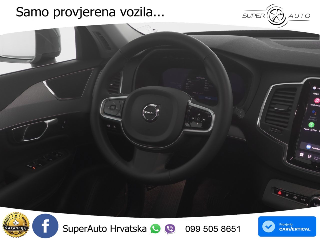Volvo XC90 2.0 T8 AWD Automatic MATRIX+GR SJED+KAM