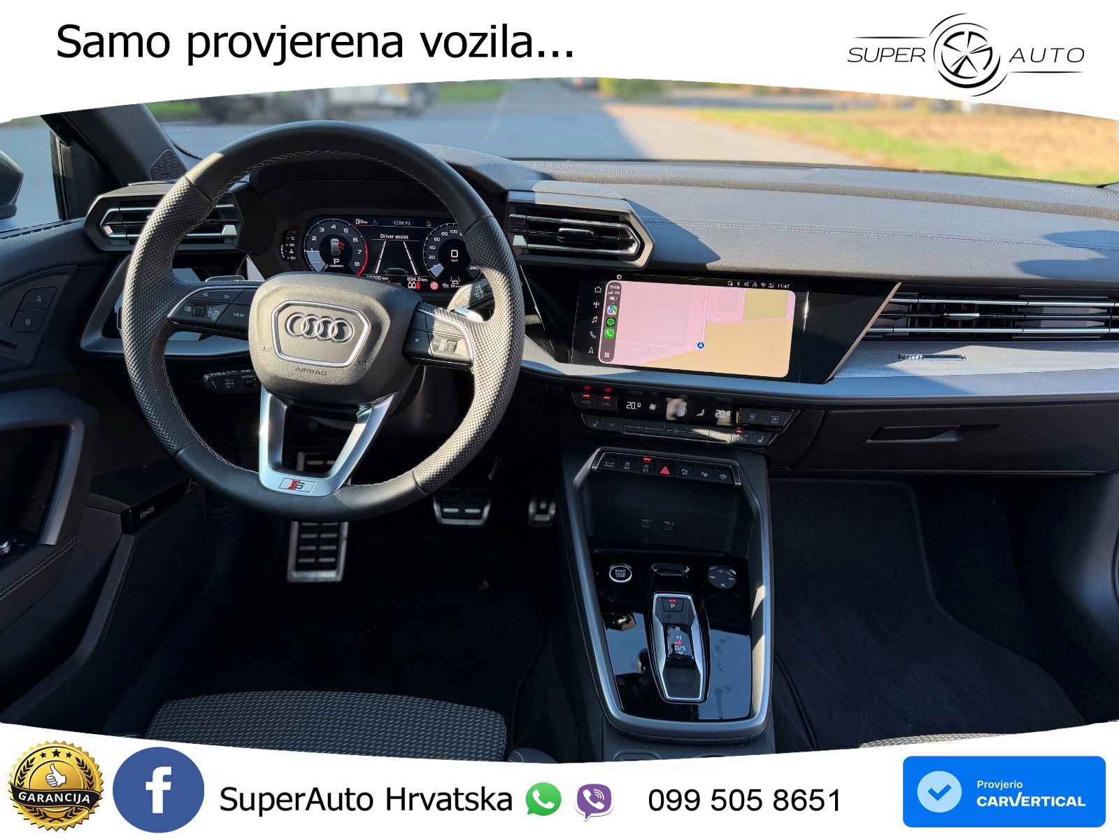 Audi A3 35 TFSI (150 KS) S tronic S line ACC+GR SJED+360+PANO