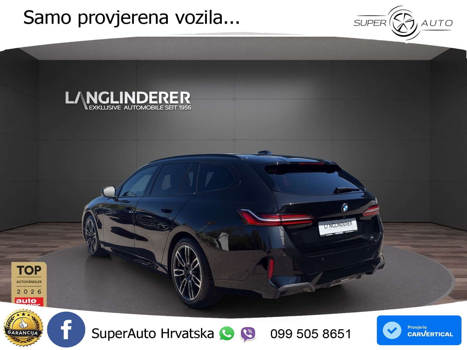 BMW 520d Touring (197 KS) Steptronic ACC+HEAD+4xGR SJED+360+PANO