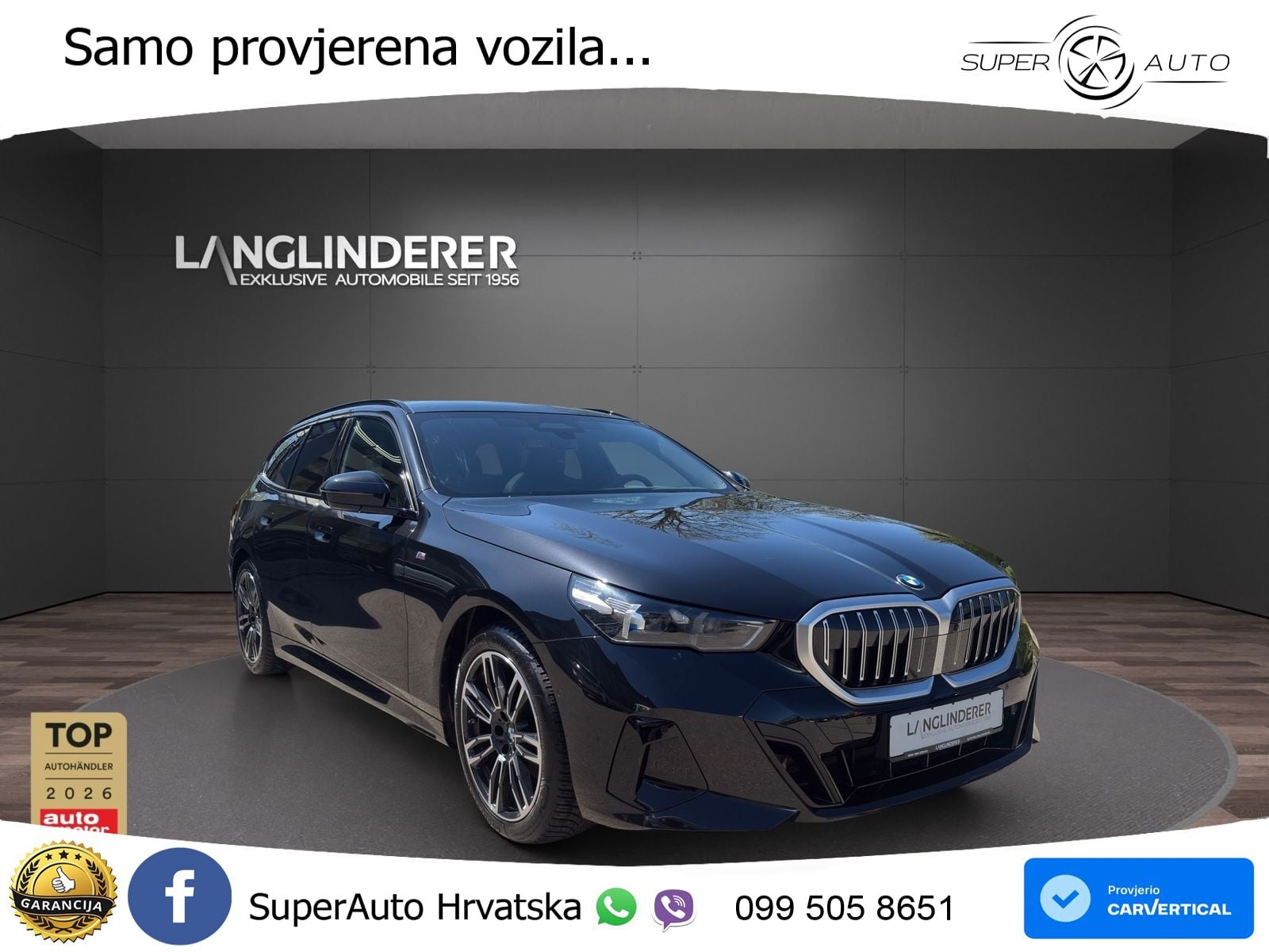 BMW 520d Touring (197 KS) Steptronic ACC+HEAD+4xGR SJED+360+PANO