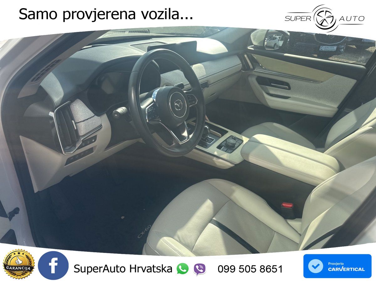 Mazda CX-60 2.5 e-Skyactiv (328 KS) AWD Automatic LED+GR SJED+ACC