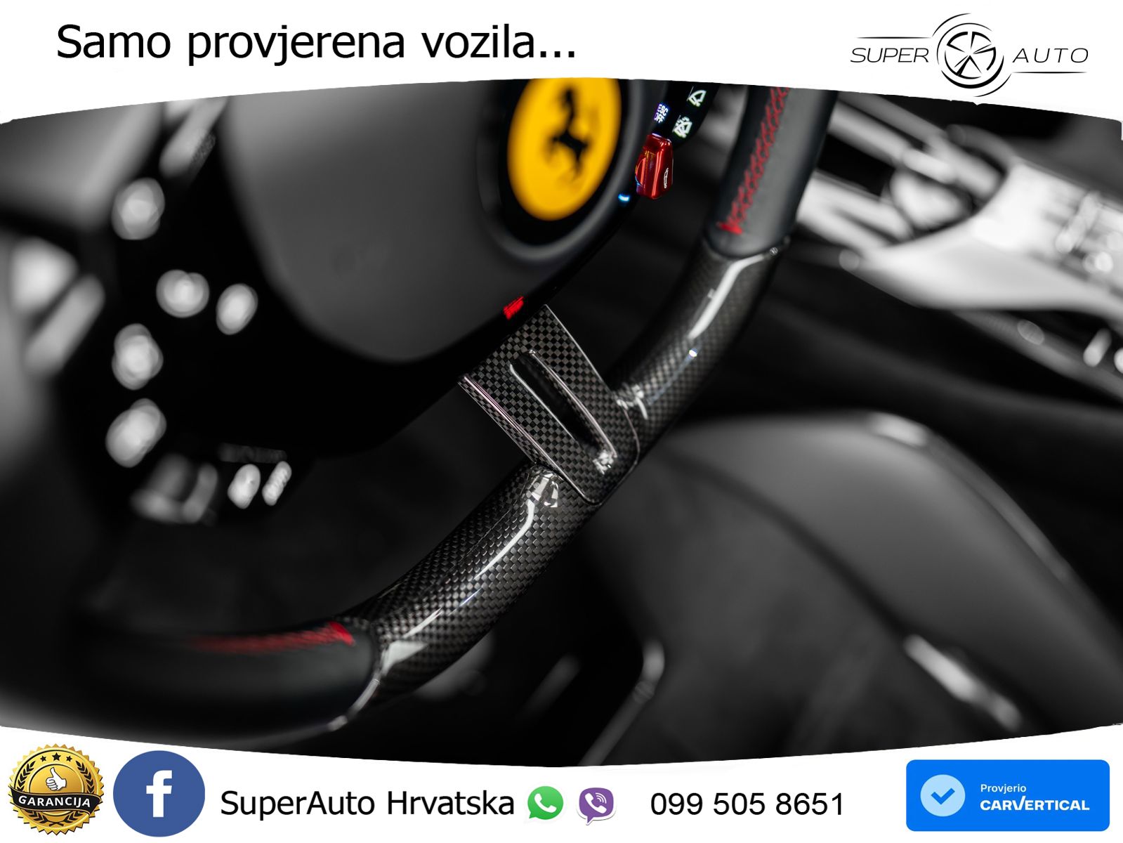 Ferrari 12Cilindri Spider 6.5 V12 (830 KS) F1 DCT LED+GR SJED+ACC