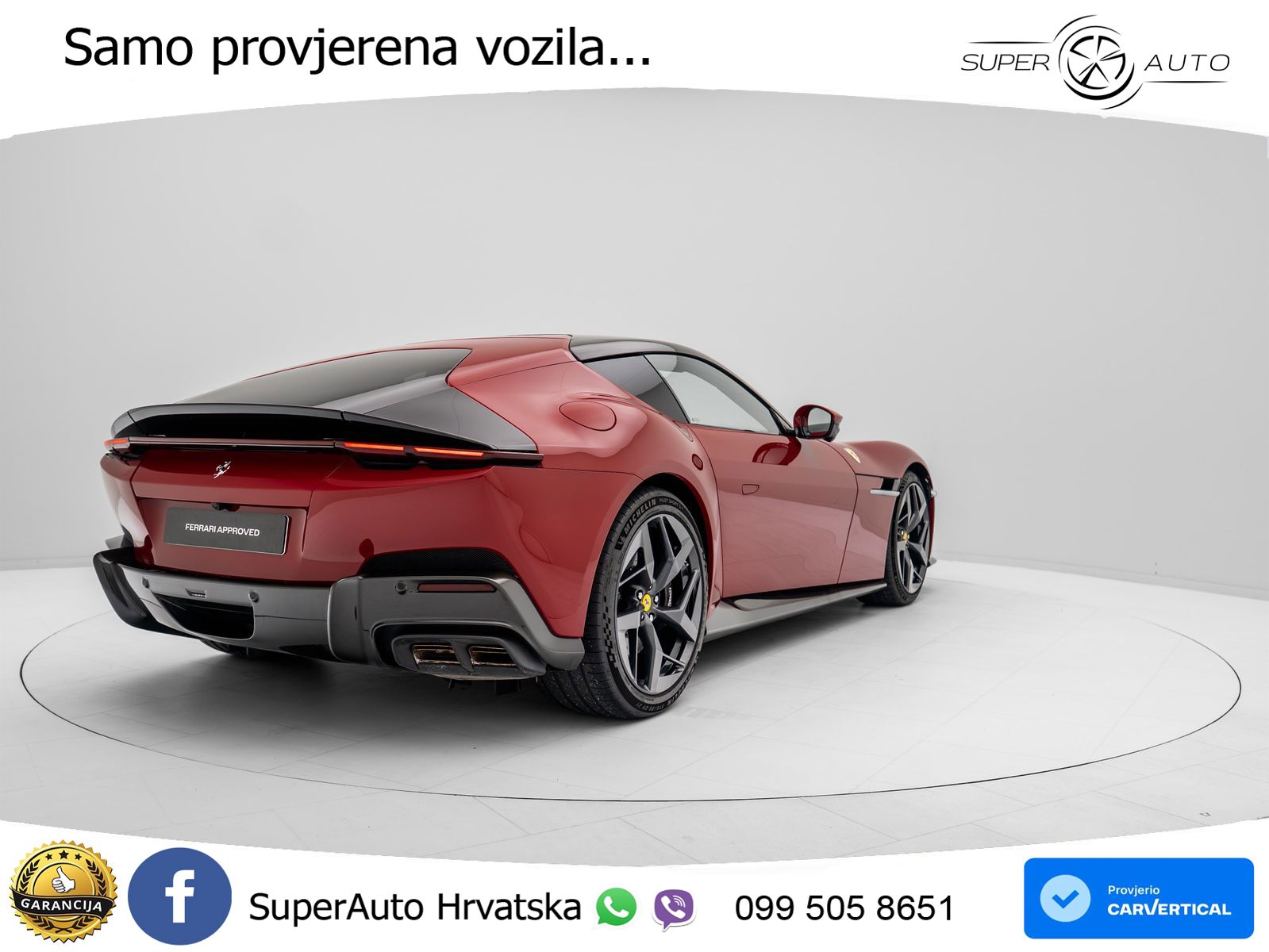 Ferrari 12Cilindri Spider 6.5 V12 (830 KS) F1 DCT LED+GR SJED+ACC