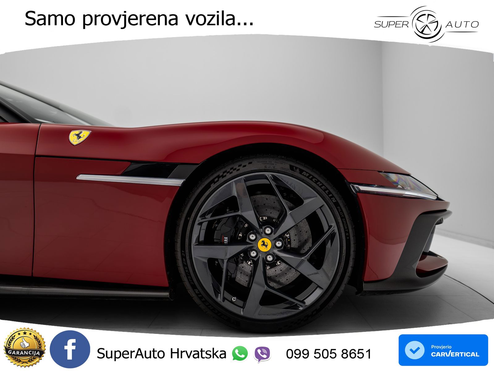 Ferrari 12Cilindri Spider 6.5 V12 (830 KS) F1 DCT LED+GR SJED+ACC