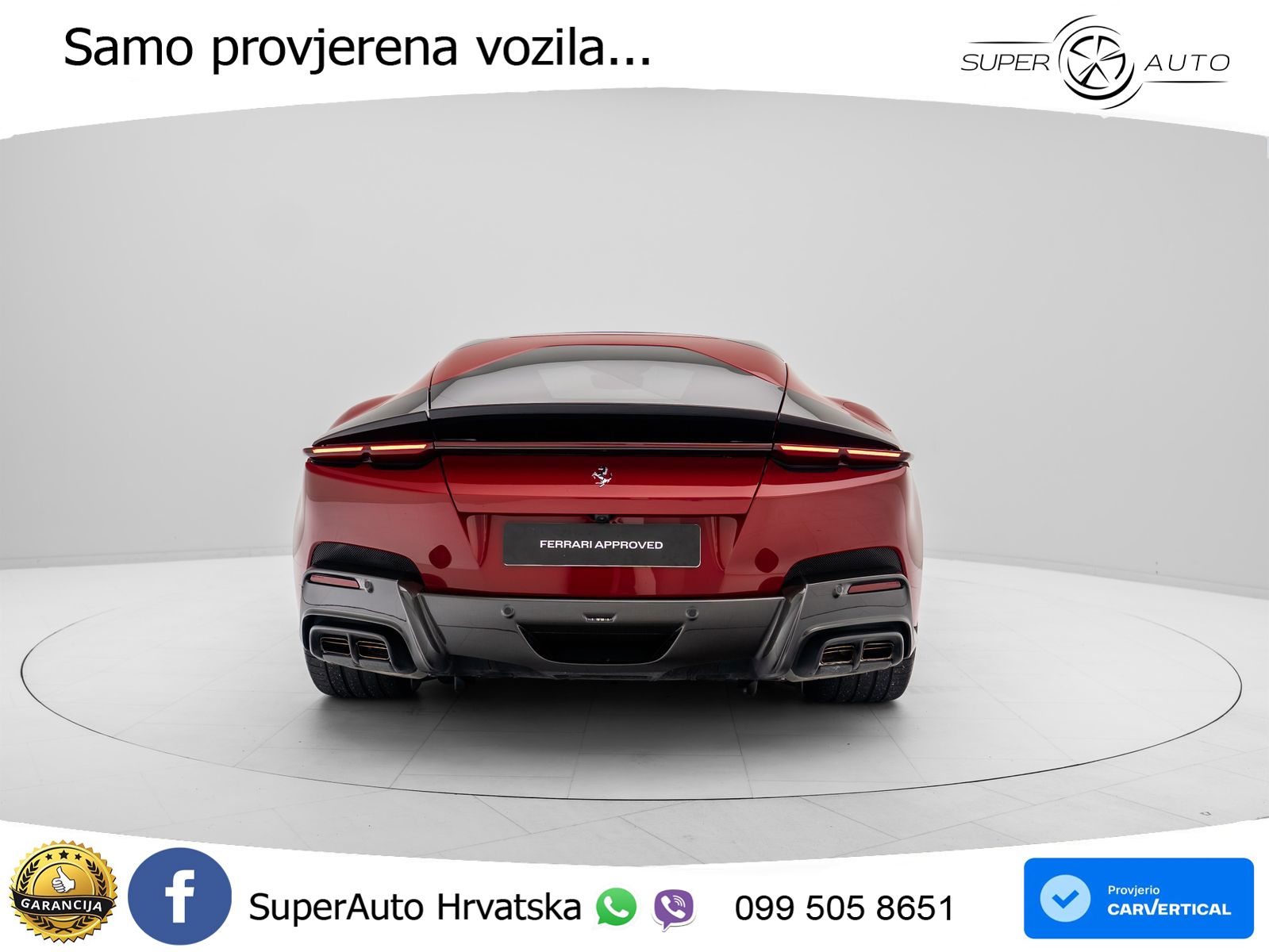 Ferrari 12Cilindri Spider 6.5 V12 (830 KS) F1 DCT LED+GR SJED+ACC