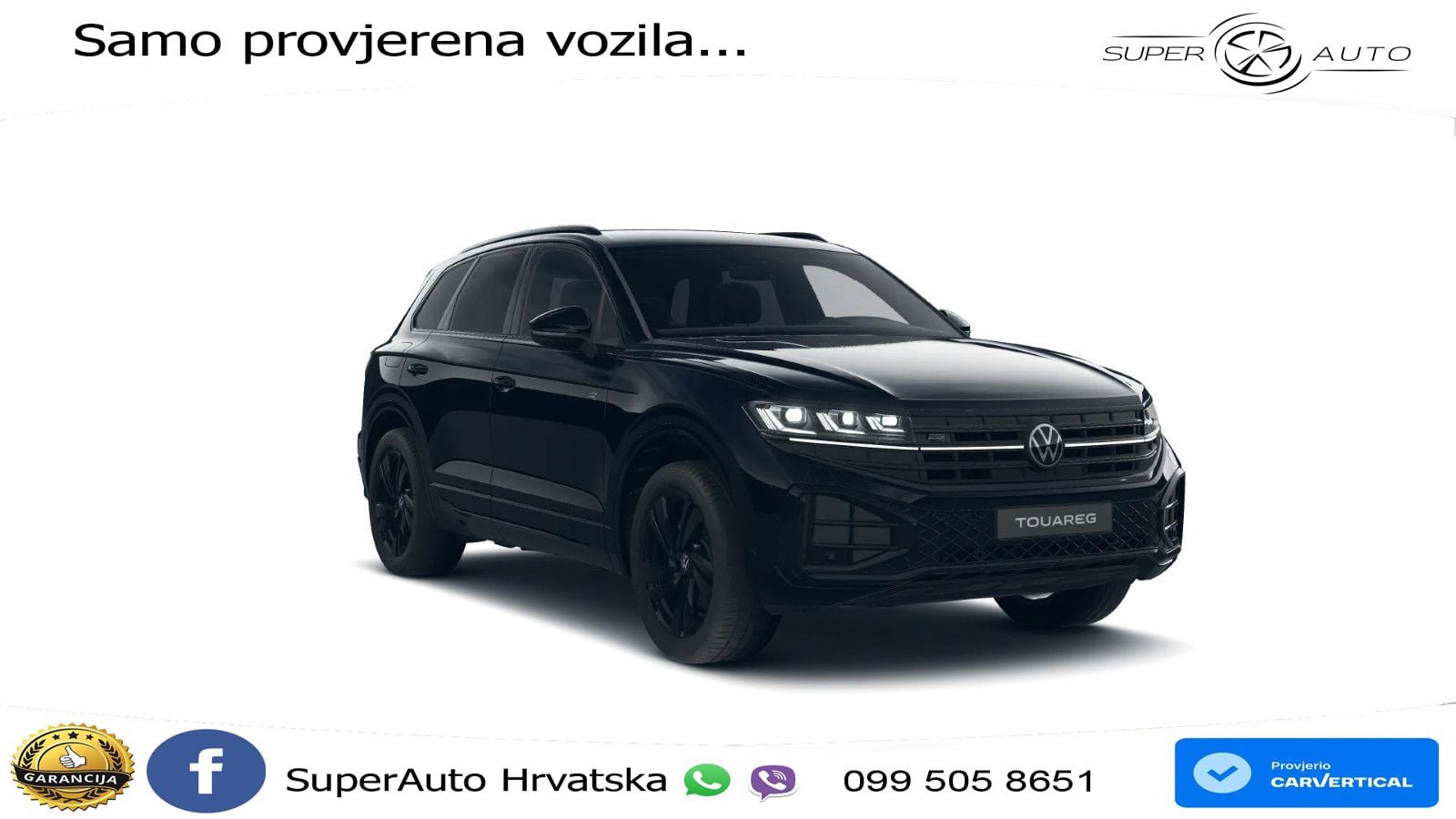 Volkswagen Touareg 3.0 V6 TDI (231 KS) 4MOTION Tiptronic R-Line ZRAČNI+ACC+GR SJED+KAM
