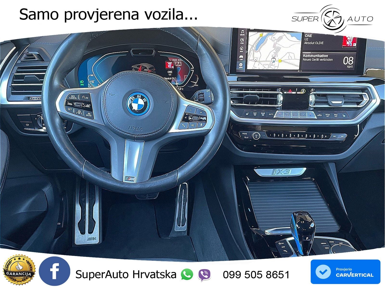 BMW iX3 80 kWh (286 KS)