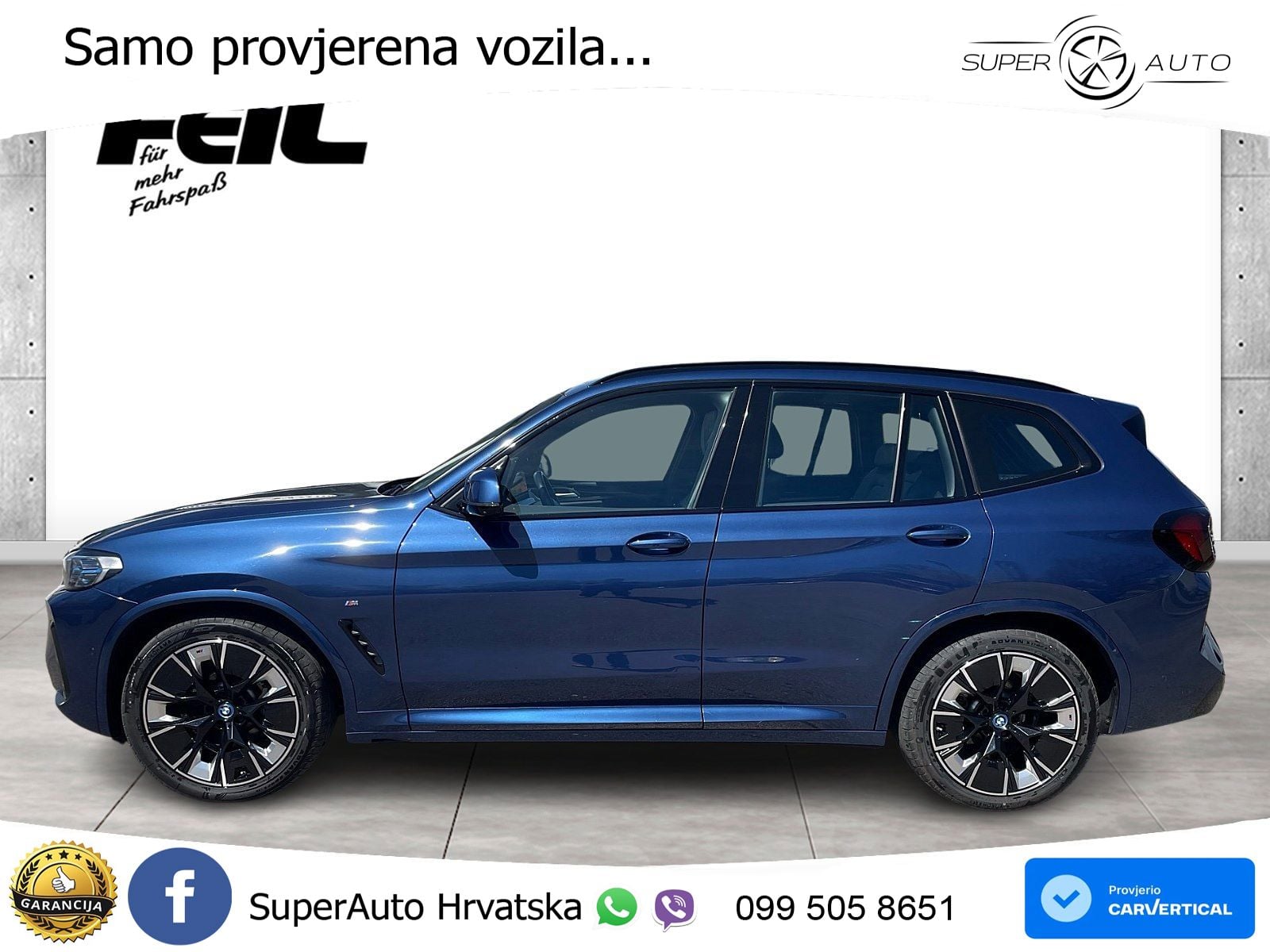 BMW iX3 80 kWh (286 KS)