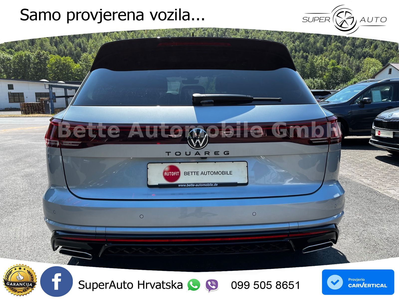 Volkswagen Touareg 3.0 V6 TDI (286 KS) 4MOTION Tiptronic ZRAČNI+ACC+GR SJED+KAM+PANO