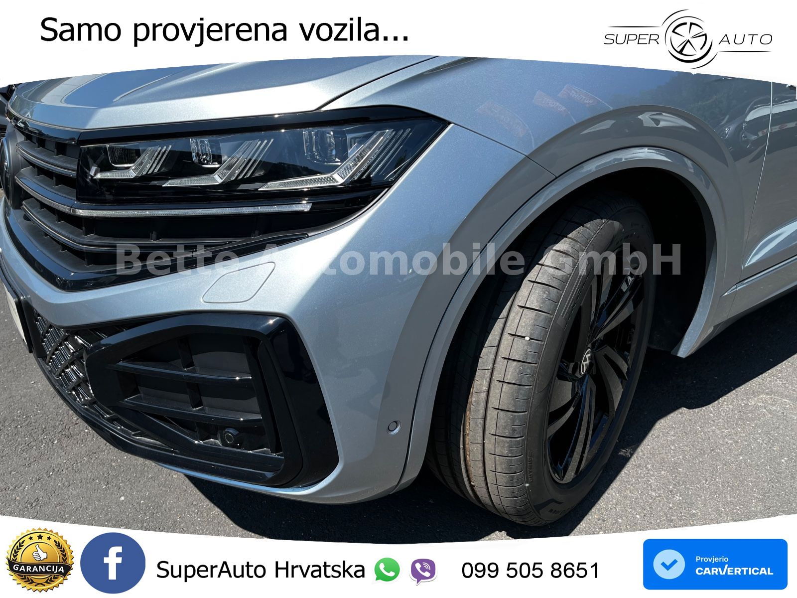 Volkswagen Touareg 3.0 V6 TDI (286 KS) 4MOTION Tiptronic ZRAČNI+ACC+GR SJED+KAM+PANO