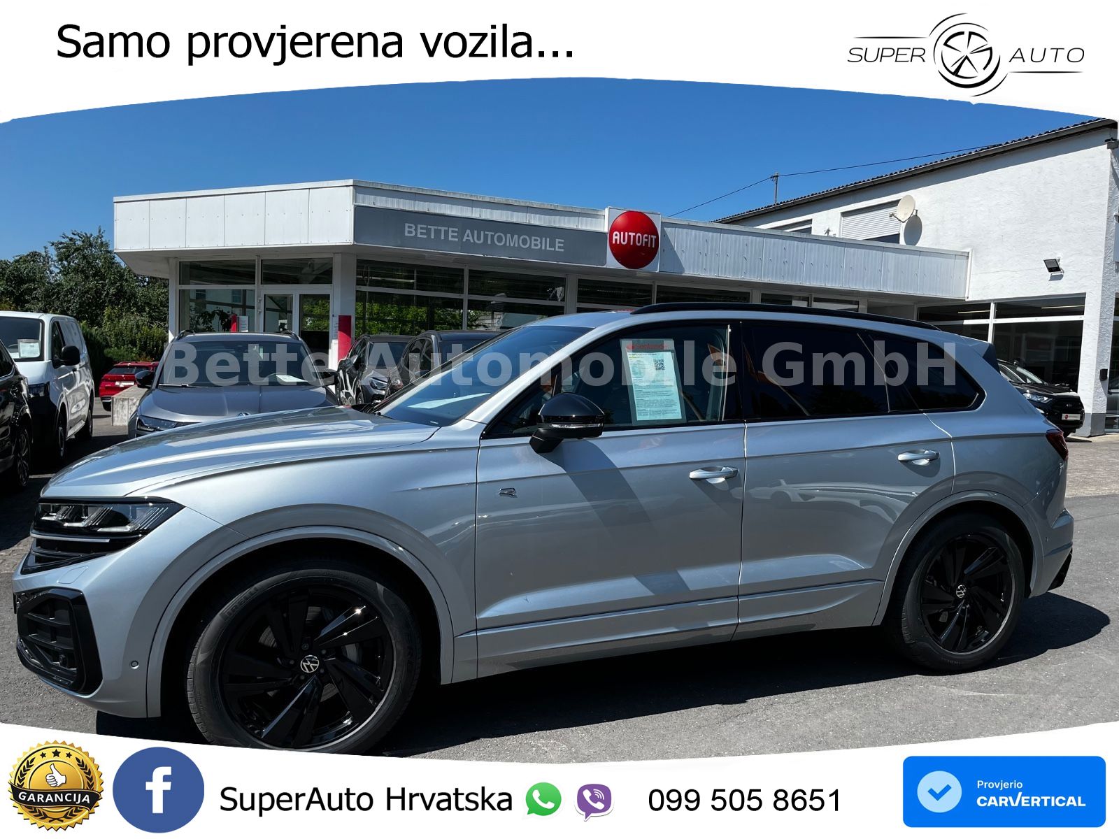 Volkswagen Touareg 3.0 V6 TDI (286 KS) 4MOTION Tiptronic ZRAČNI+ACC+GR SJED+KAM+PANO