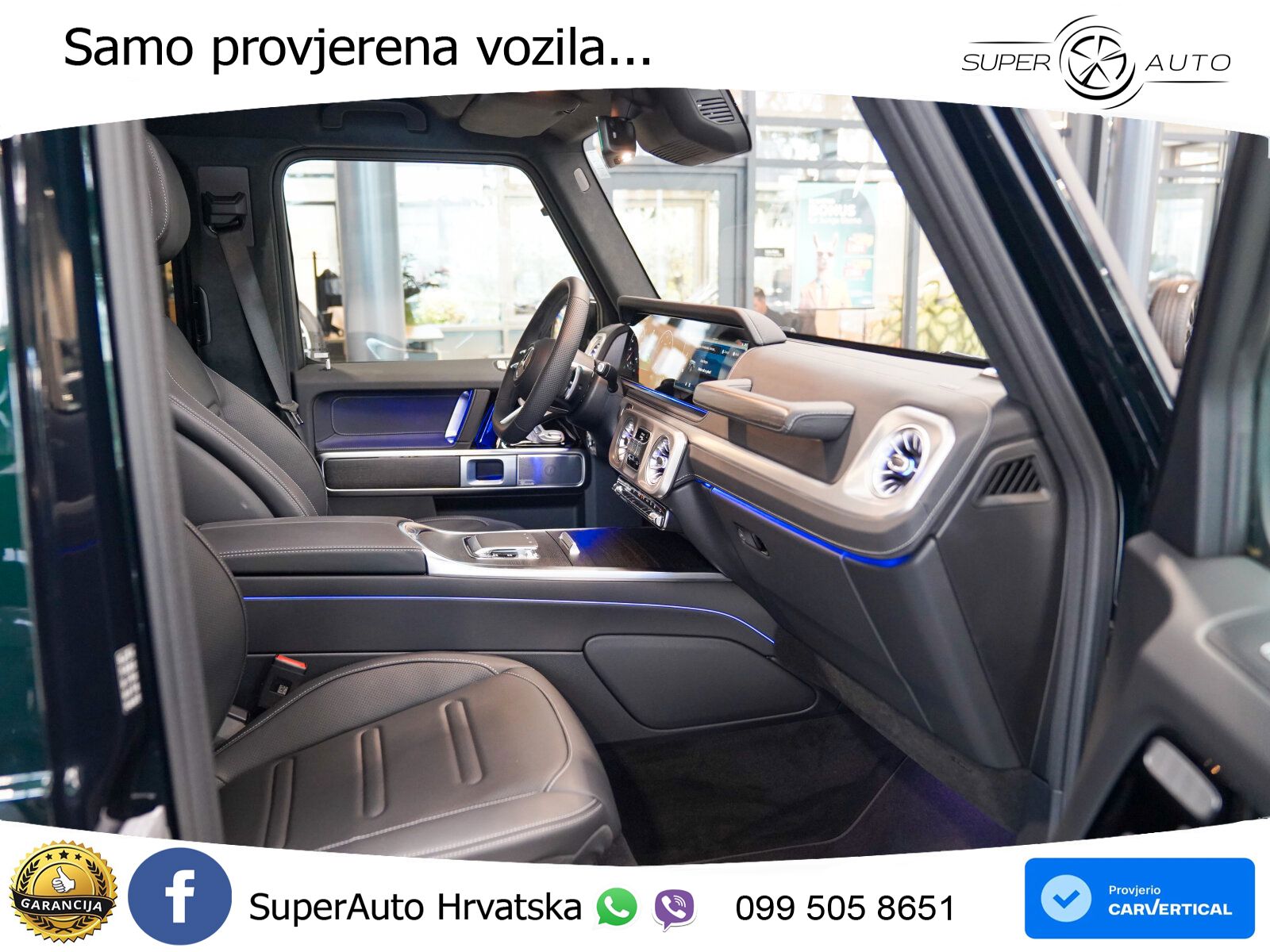 Mercedes G 450d Long (367 KS) 4MATIC 9G-TRONIC AMG LED+ACC