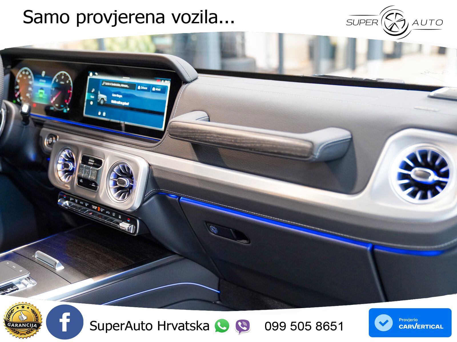 Mercedes G 450d Long (367 KS) 4MATIC 9G-TRONIC AMG LED+ACC