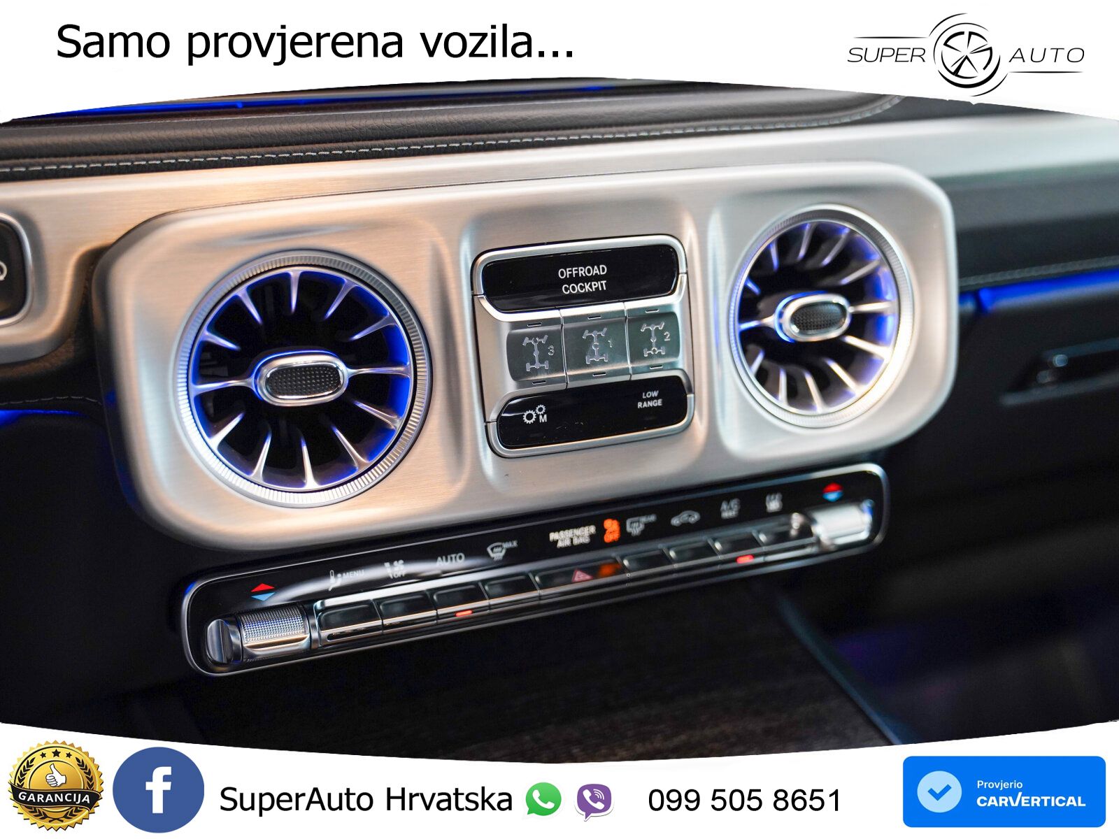 Mercedes G 450d Long (367 KS) 4MATIC 9G-TRONIC AMG LED+ACC