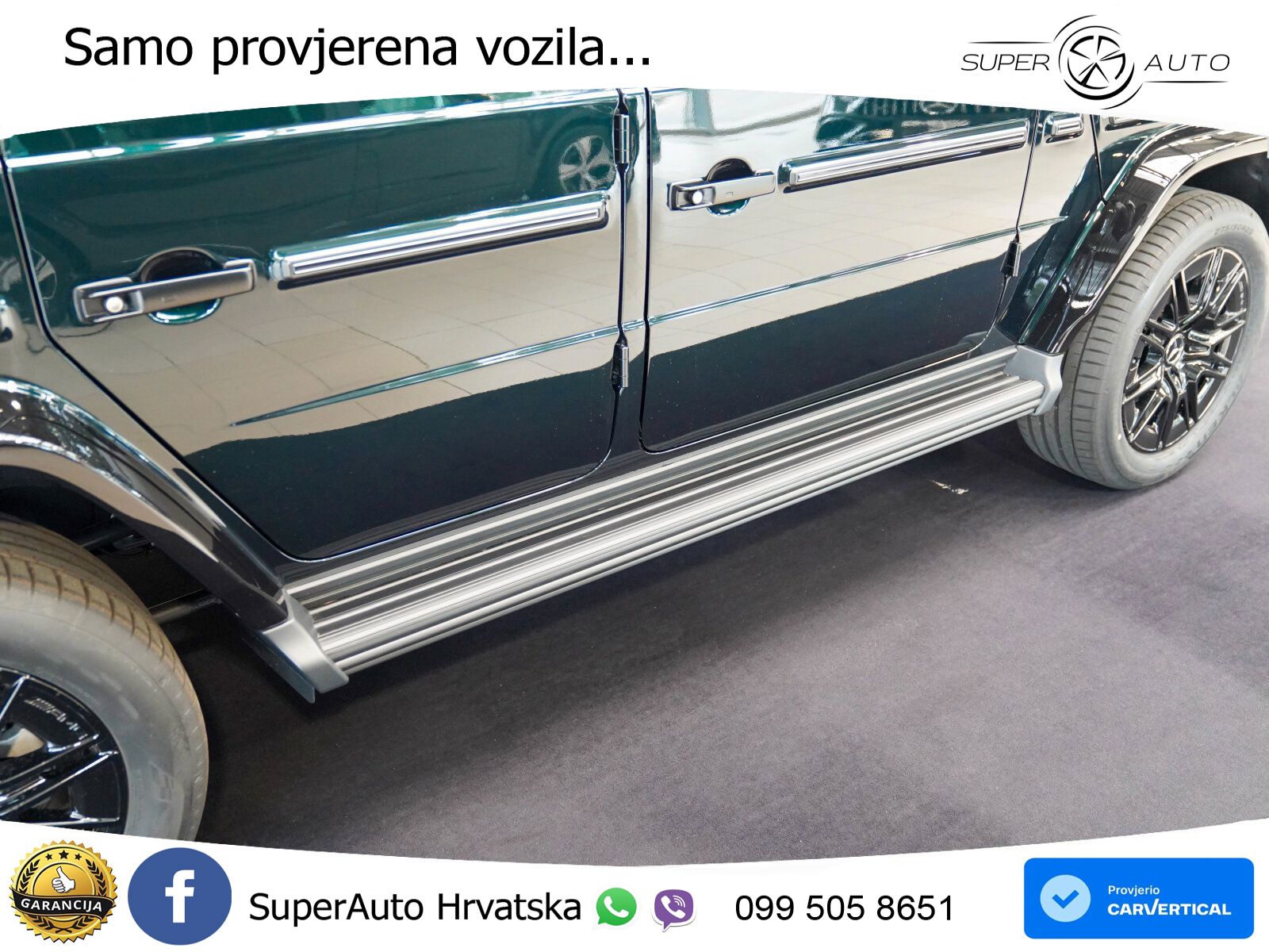Mercedes G 450d Long (367 KS) 4MATIC 9G-TRONIC AMG LED+ACC
