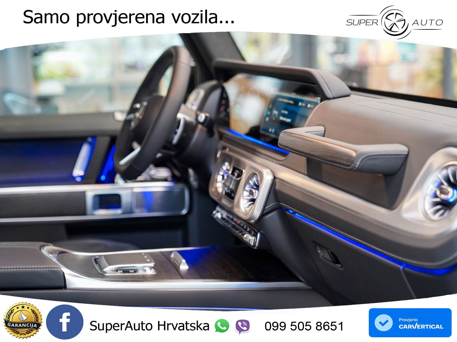 Mercedes G 450d Long (367 KS) 4MATIC 9G-TRONIC AMG LED+ACC