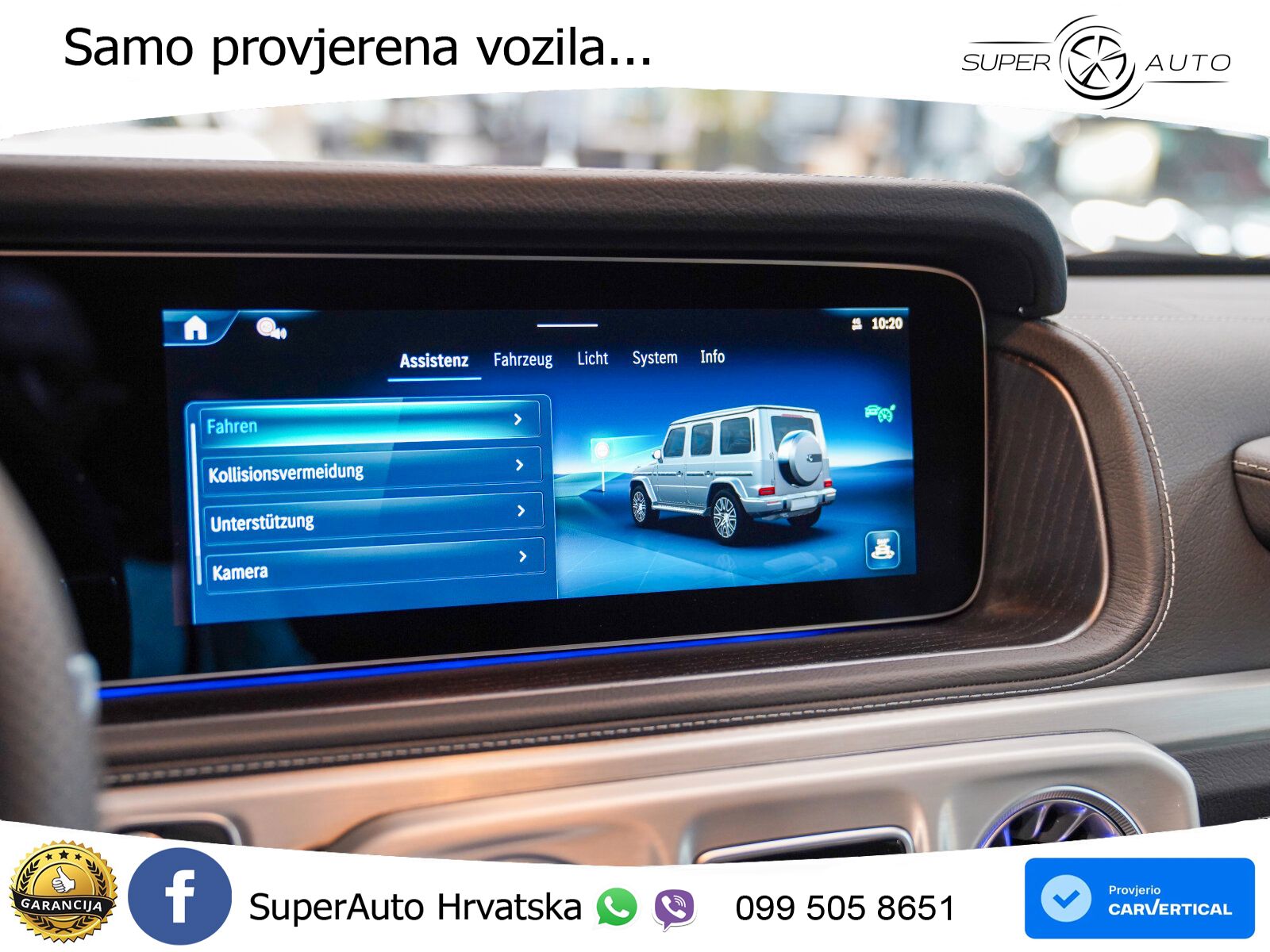 Mercedes G 450d Long (367 KS) 4MATIC 9G-TRONIC AMG LED+ACC
