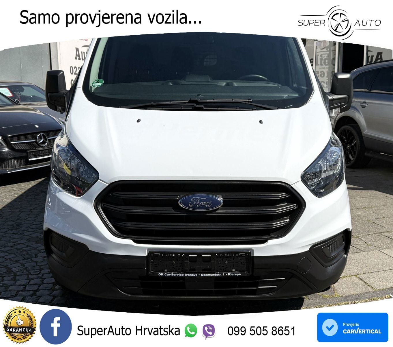 Ford Transit Custom 2.0 TDCi Kasten 280 L1H1 1.Hand 105 KS