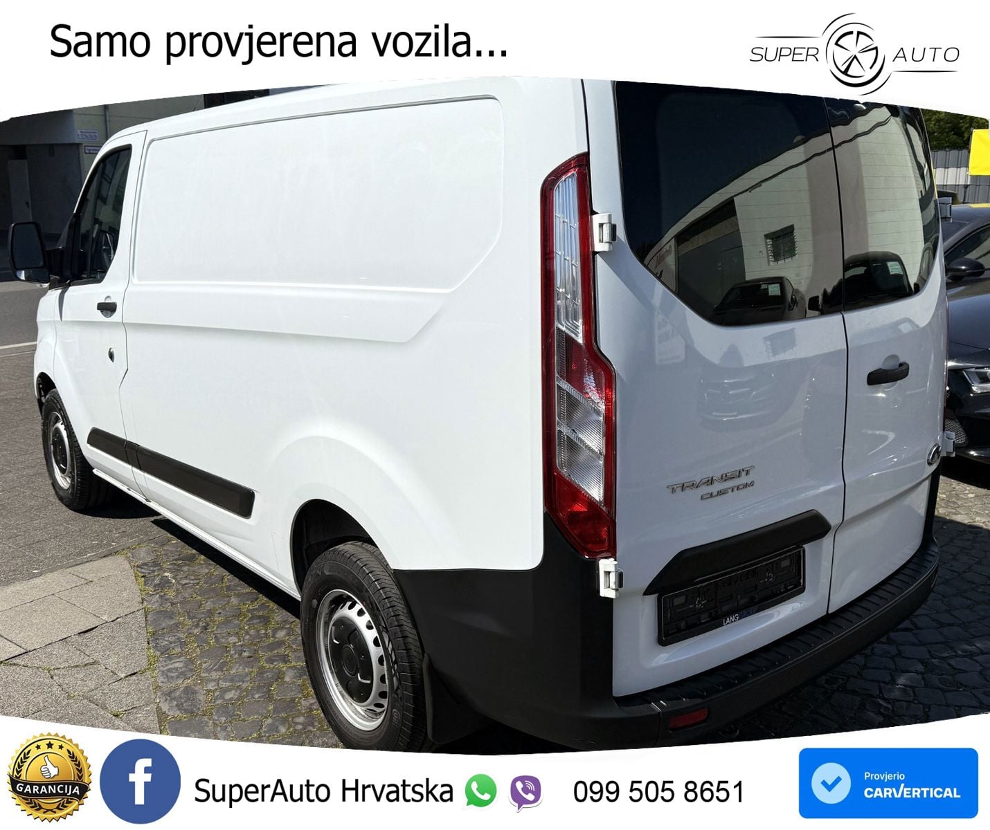 Ford Transit Custom 2.0 TDCi Kasten 280 L1H1 1.Hand 105 KS