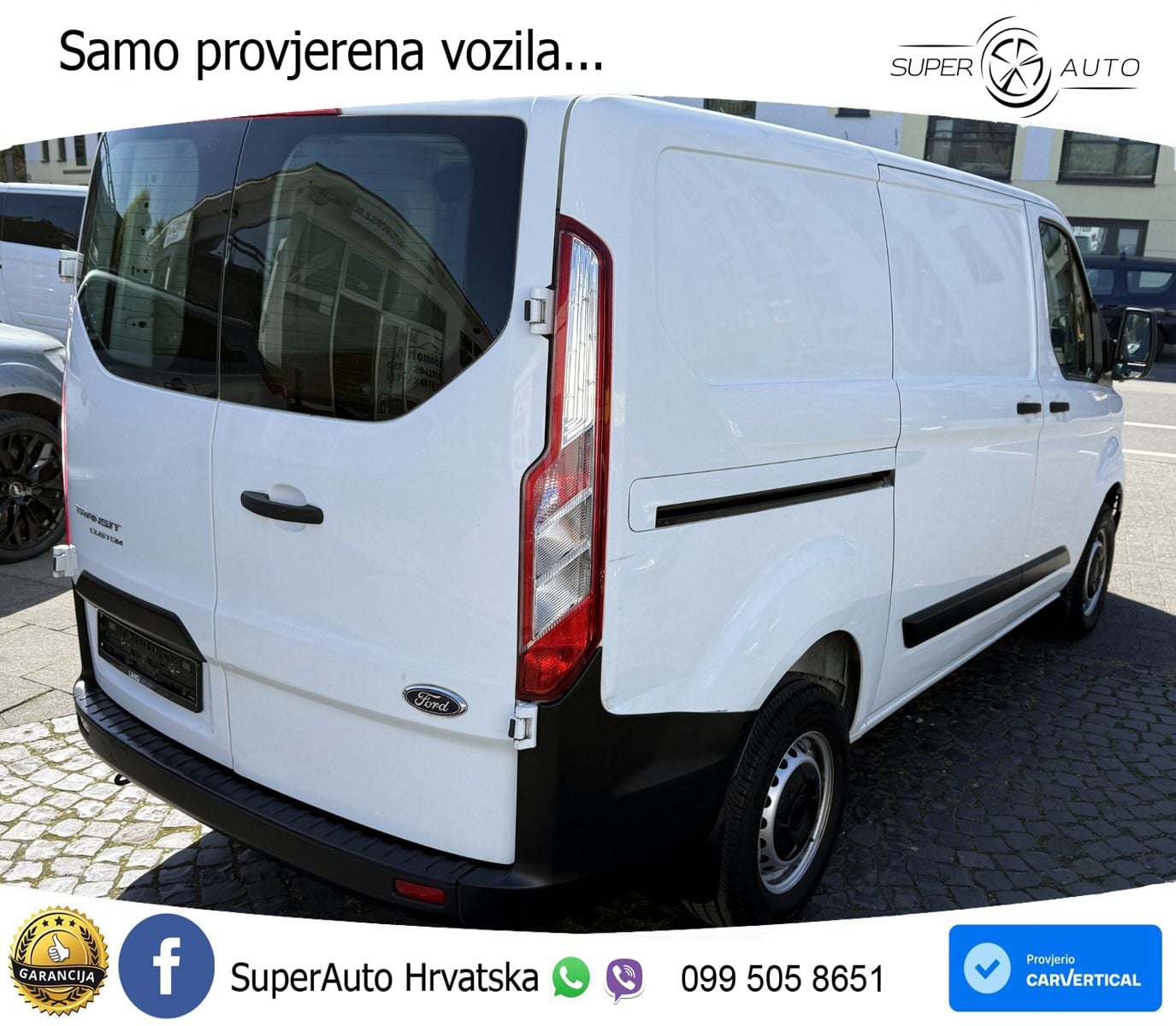 Ford Transit Custom 2.0 TDCi Kasten 280 L1H1 1.Hand 105 KS