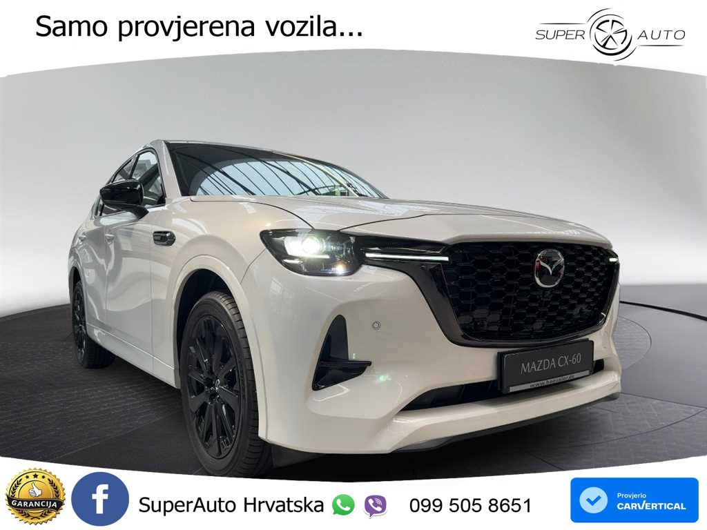Mazda CX-60 2.5 e-Skyactiv (328 KS) AWD Automatic MATRIX+GR SJED+KAM