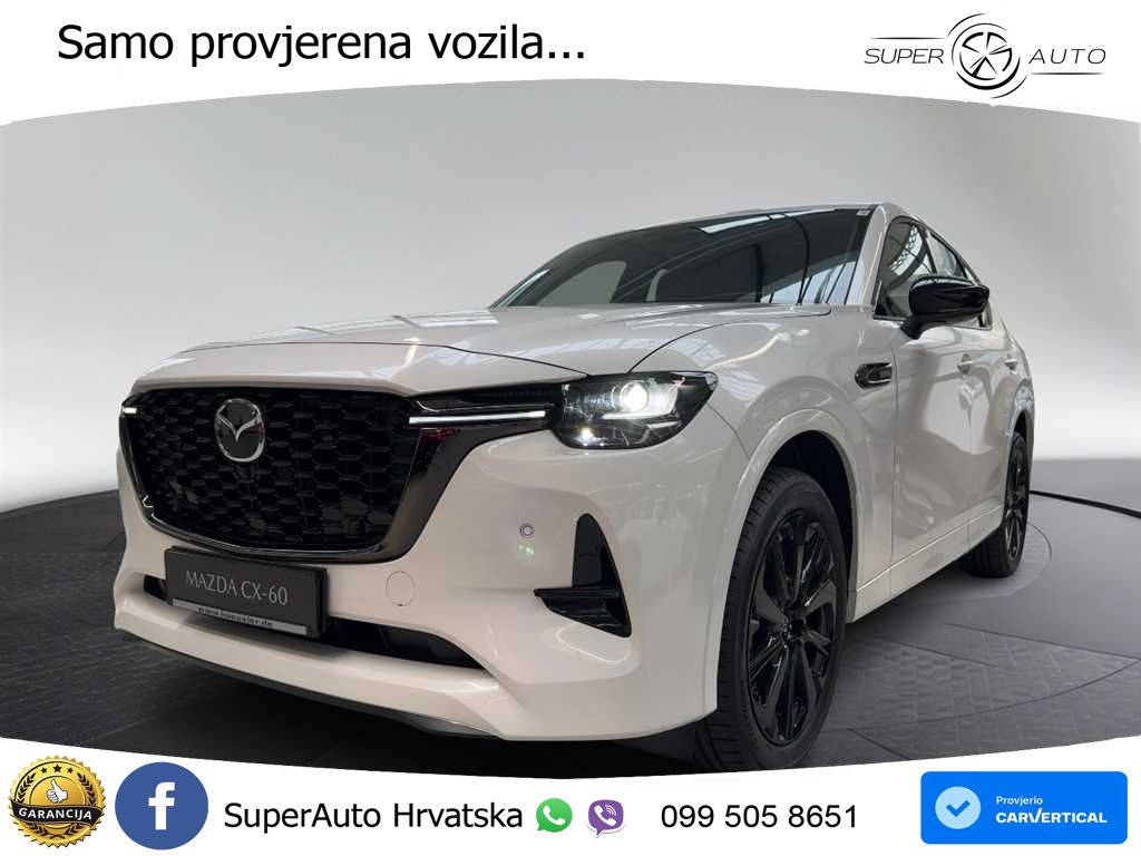 Mazda CX-60 2.5 e-Skyactiv (328 KS) AWD Automatic MATRIX+GR SJED+KAM