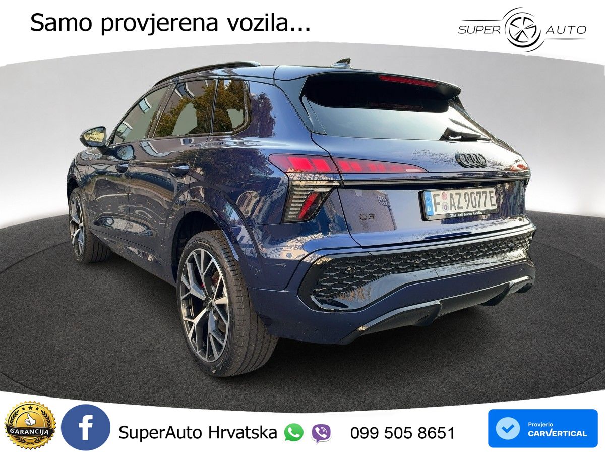 Audi Q3 1.5 TFSIe (272 KS) S tronic S line LED+GR SJED+ACC