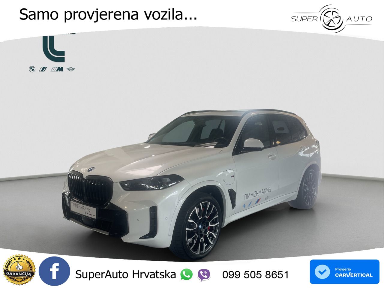 BMW X5 50e (489 KS) xDrive Steptronic M Sport LED+GR SJED+ACC