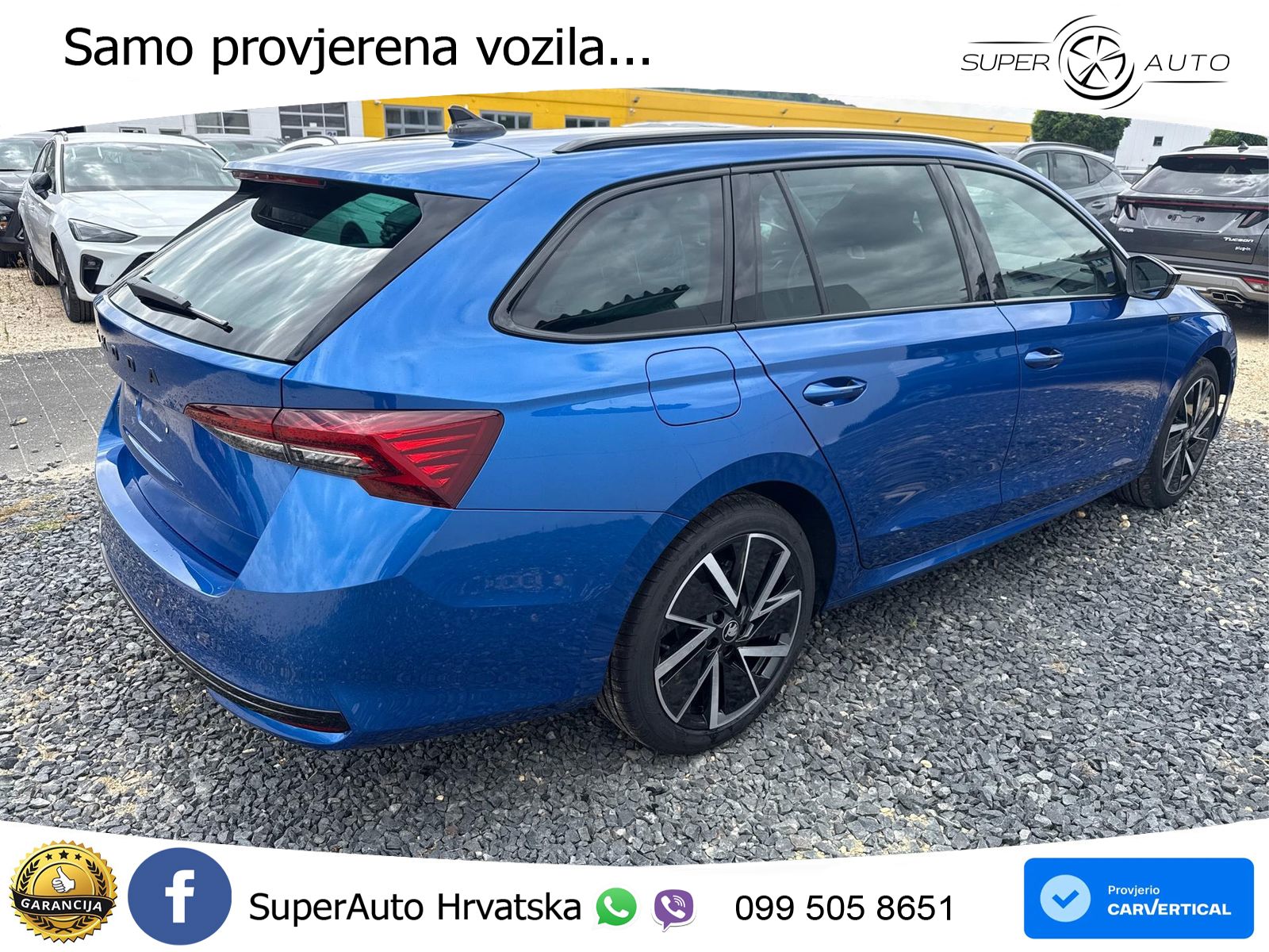 Škoda Octavia Combi 1.5 TSI (150 KS) SportLine LED+GR SJED+ACC