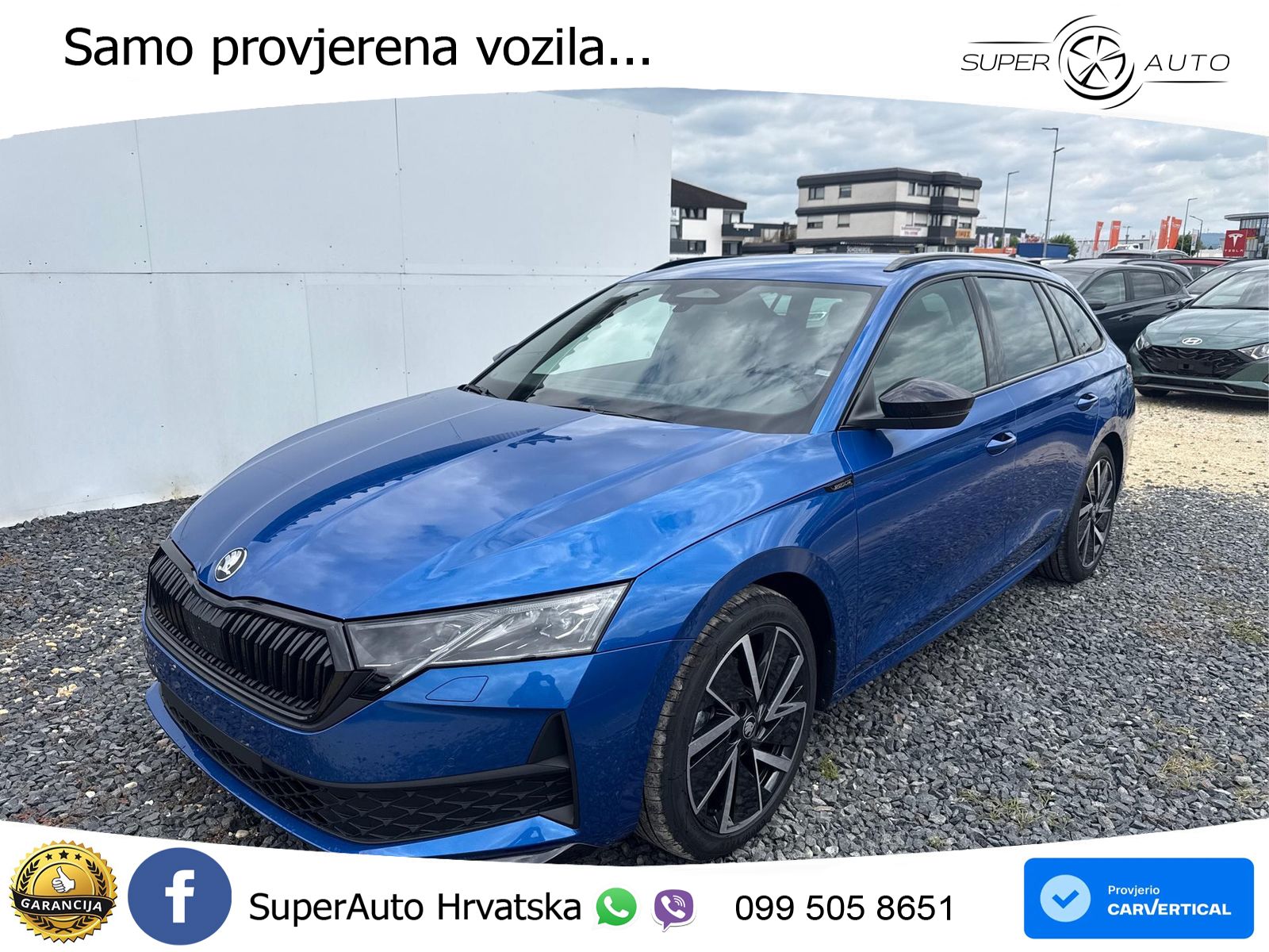 Škoda Octavia Combi 1.5 TSI (150 KS) SportLine LED+GR SJED+ACC