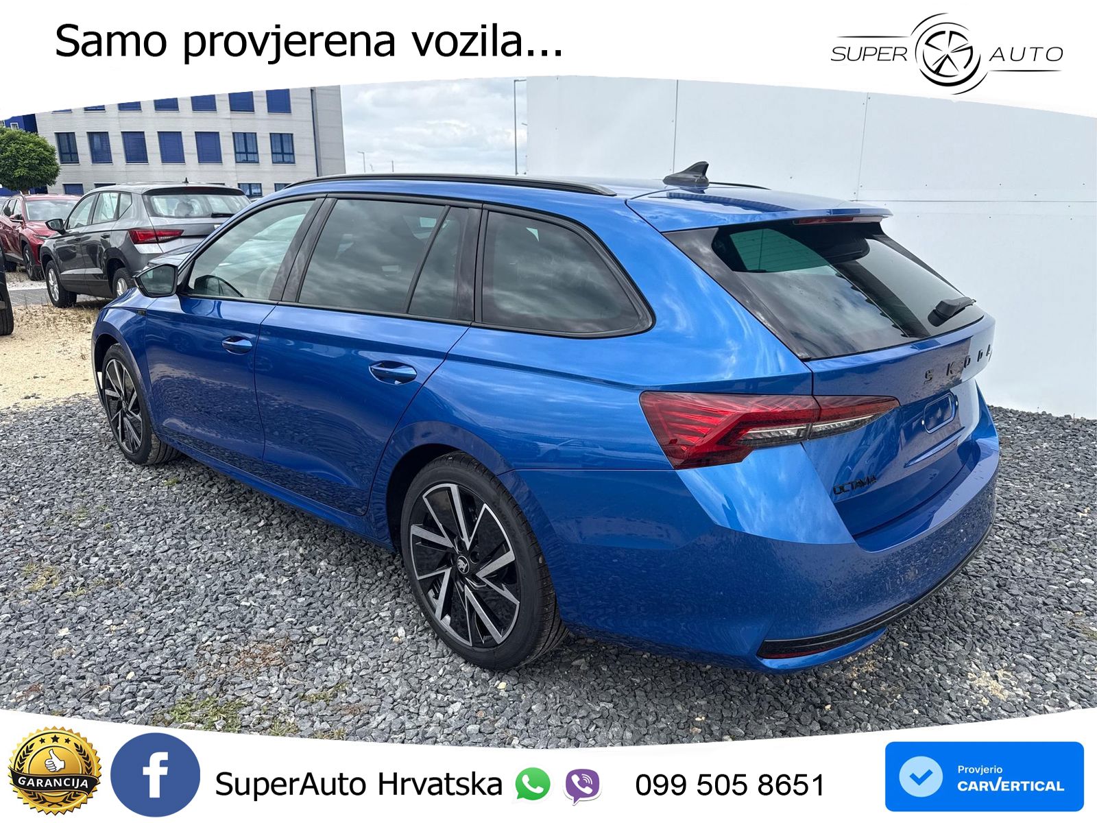 Škoda Octavia Combi 1.5 TSI (150 KS) SportLine LED+GR SJED+ACC