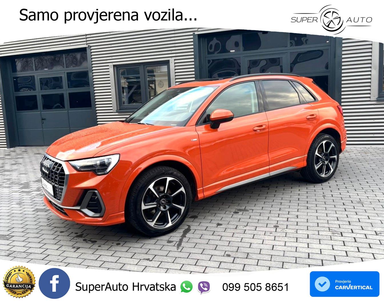 Audi Q3 35 TFSI (150 KS) S tronic S line LED+GR SJED+ACC