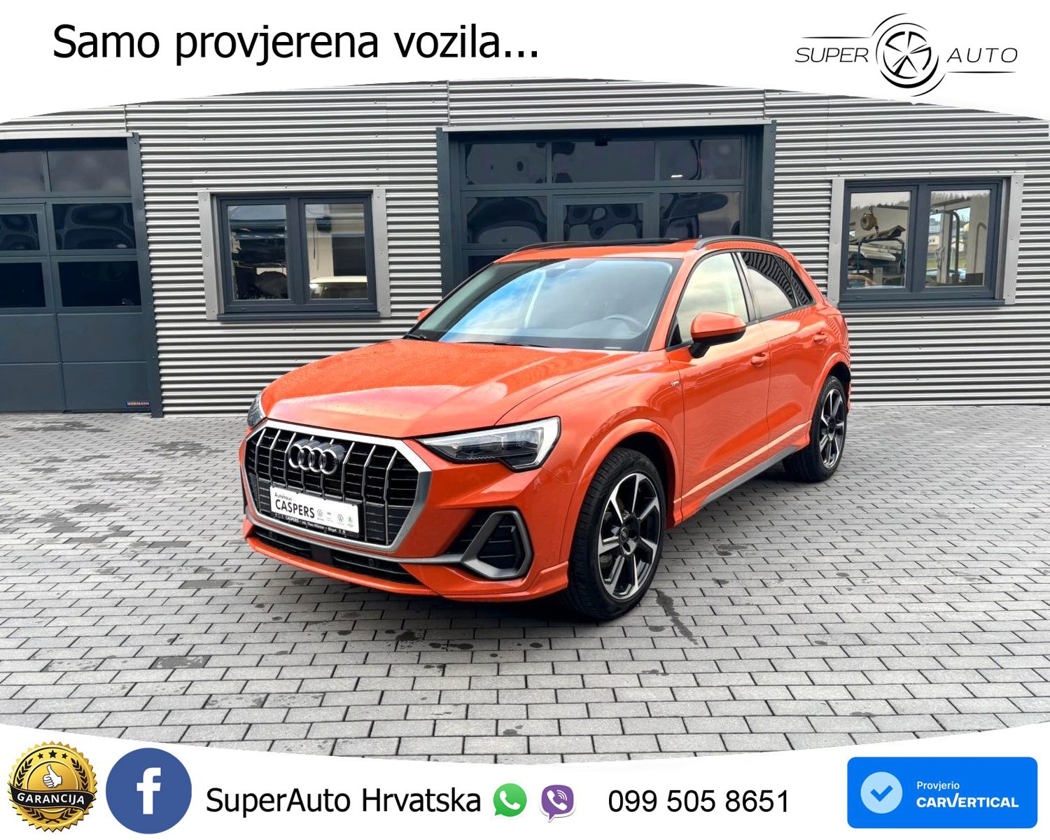 Audi Q3 35 TFSI (150 KS) S tronic S line LED+GR SJED+ACC