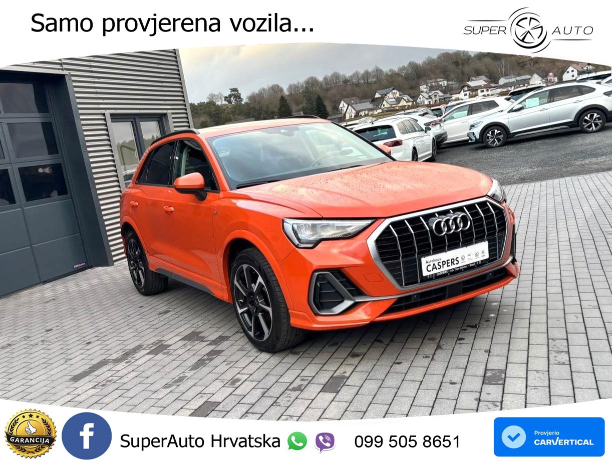 Audi Q3 35 TFSI (150 KS) S tronic S line LED+GR SJED+ACC