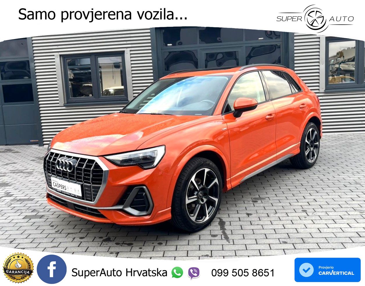 Audi Q3 35 TFSI (150 KS) S tronic S line LED+GR SJED+ACC