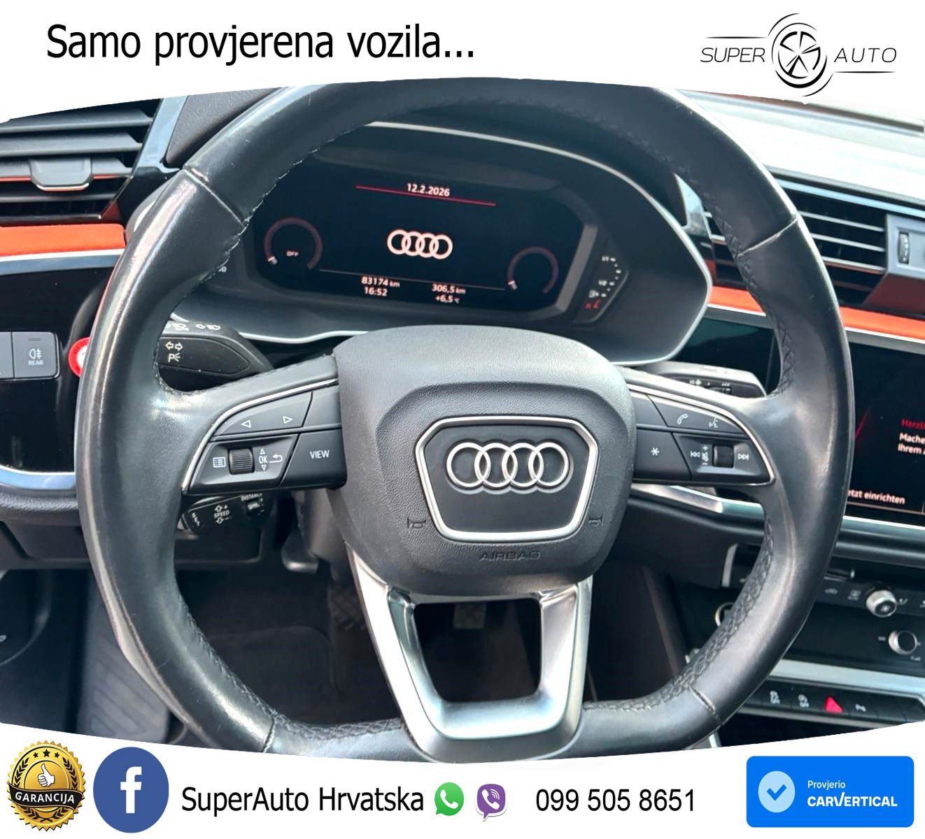 Audi Q3 35 TFSI (150 KS) S tronic S line LED+GR SJED+ACC