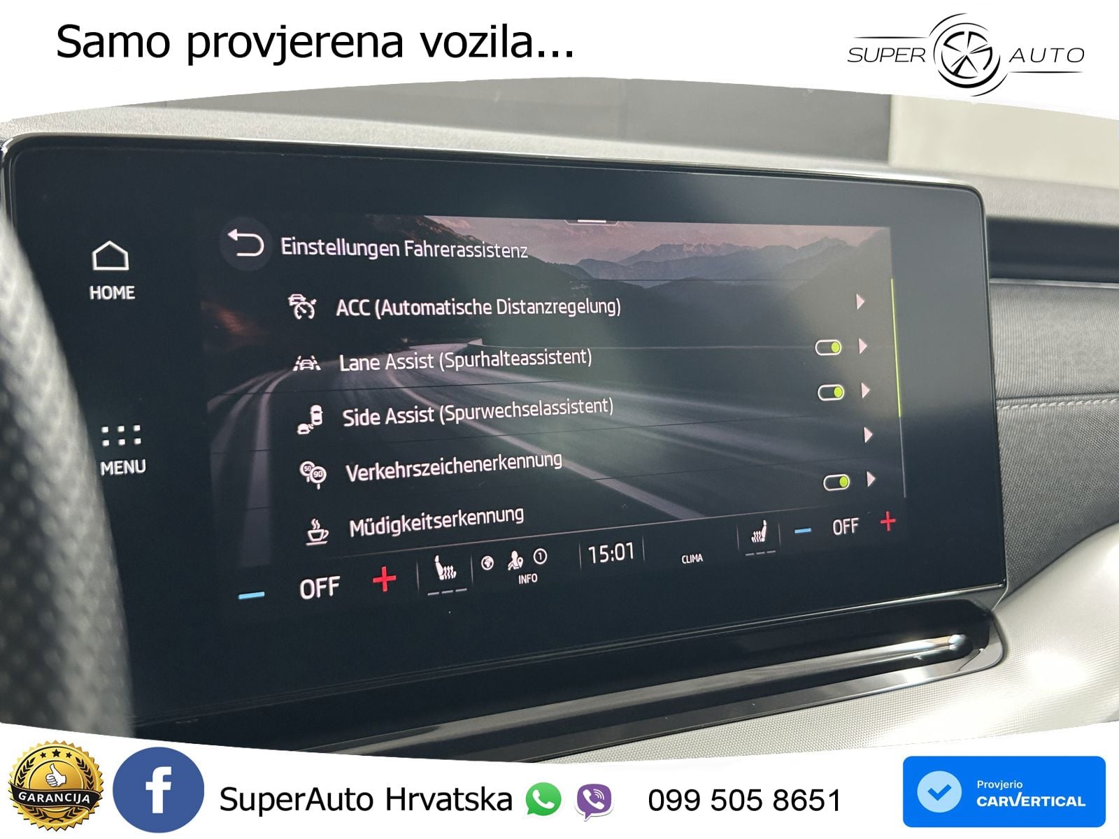 Škoda Octavia Combi iV 1.4 TSI (204 KS) DSG LED+GR SJED+ACC