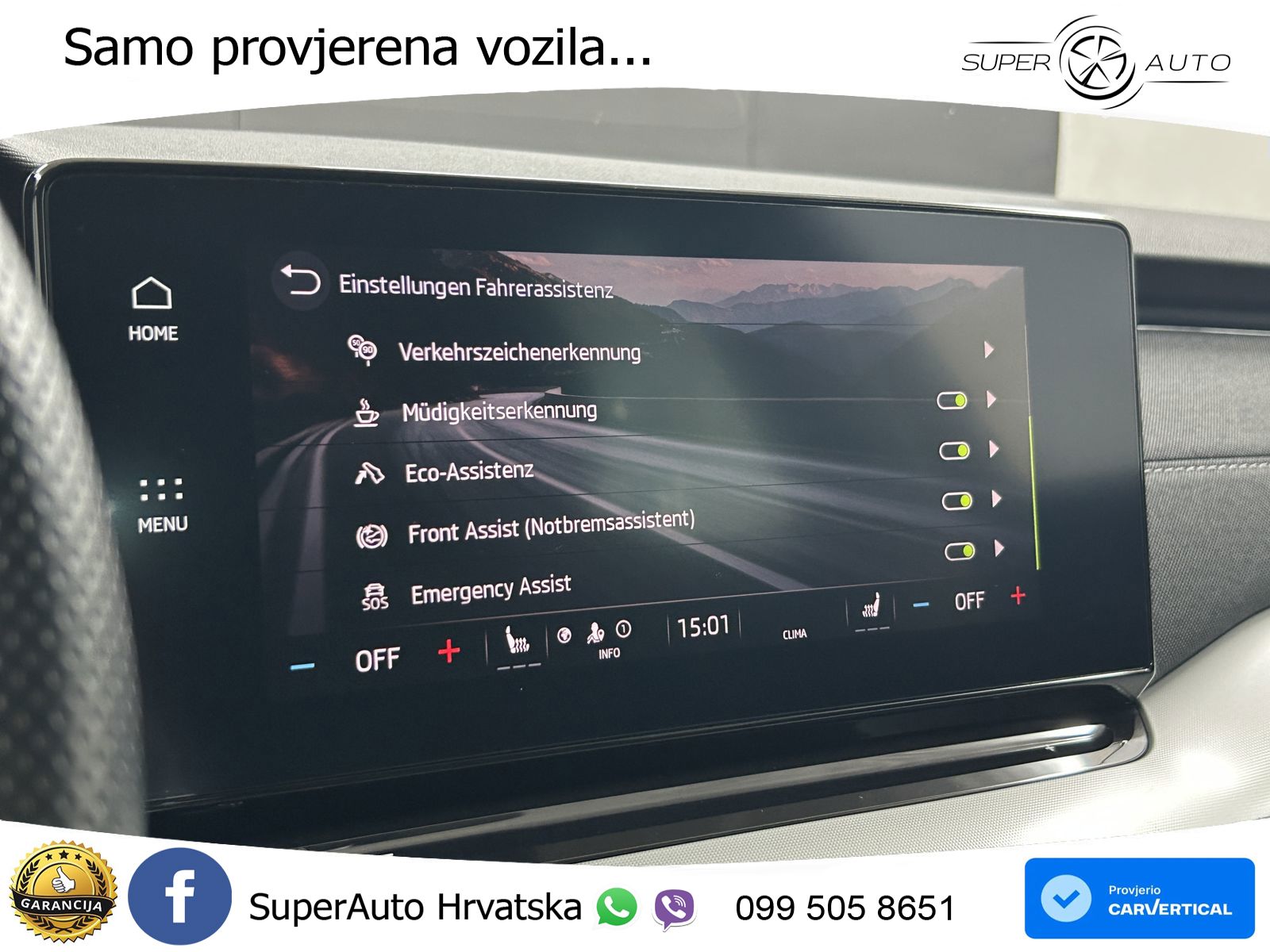 Škoda Octavia Combi iV 1.4 TSI (204 KS) DSG LED+GR SJED+ACC