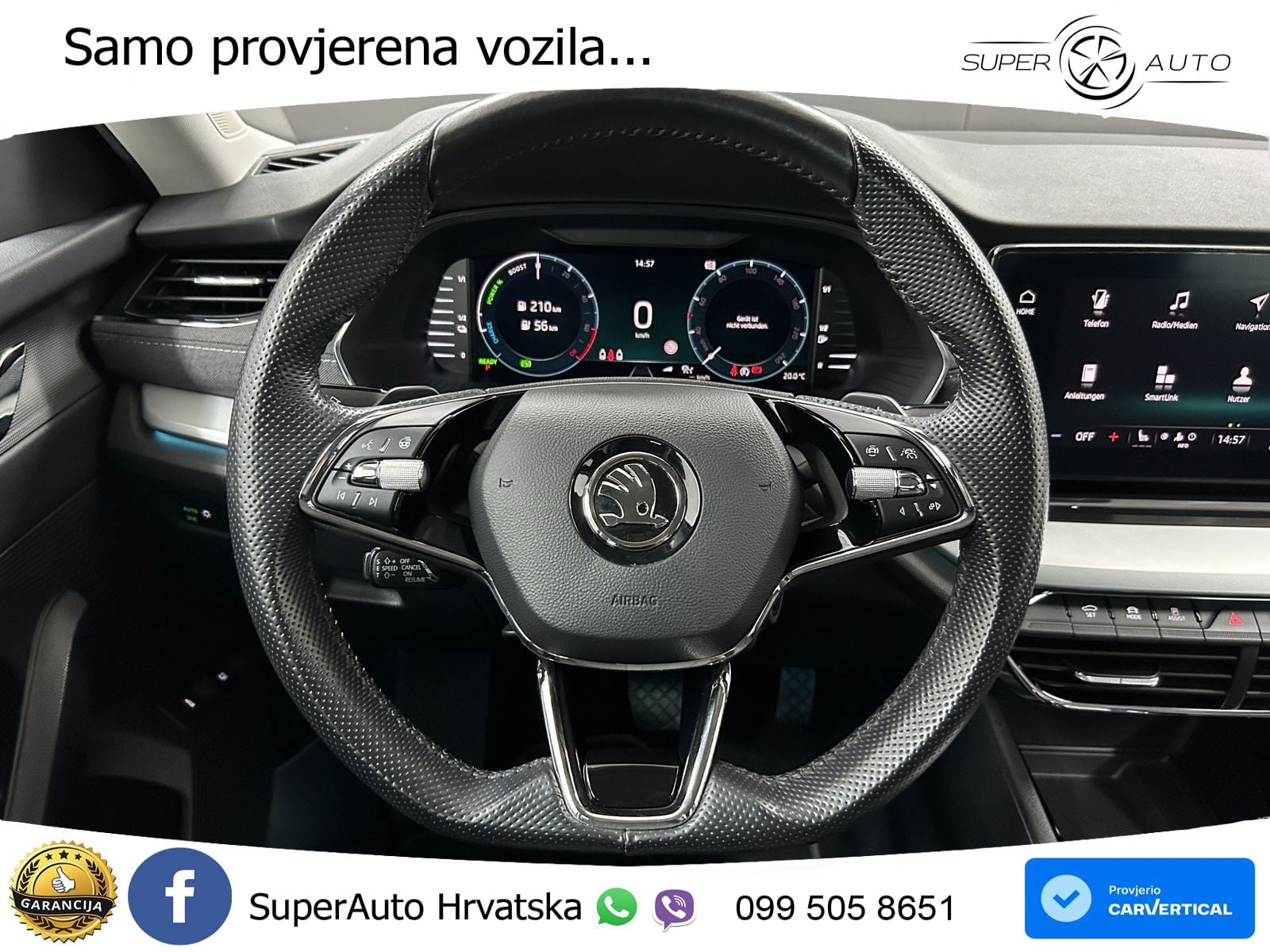 Škoda Octavia Combi iV 1.4 TSI (204 KS) DSG LED+GR SJED+ACC