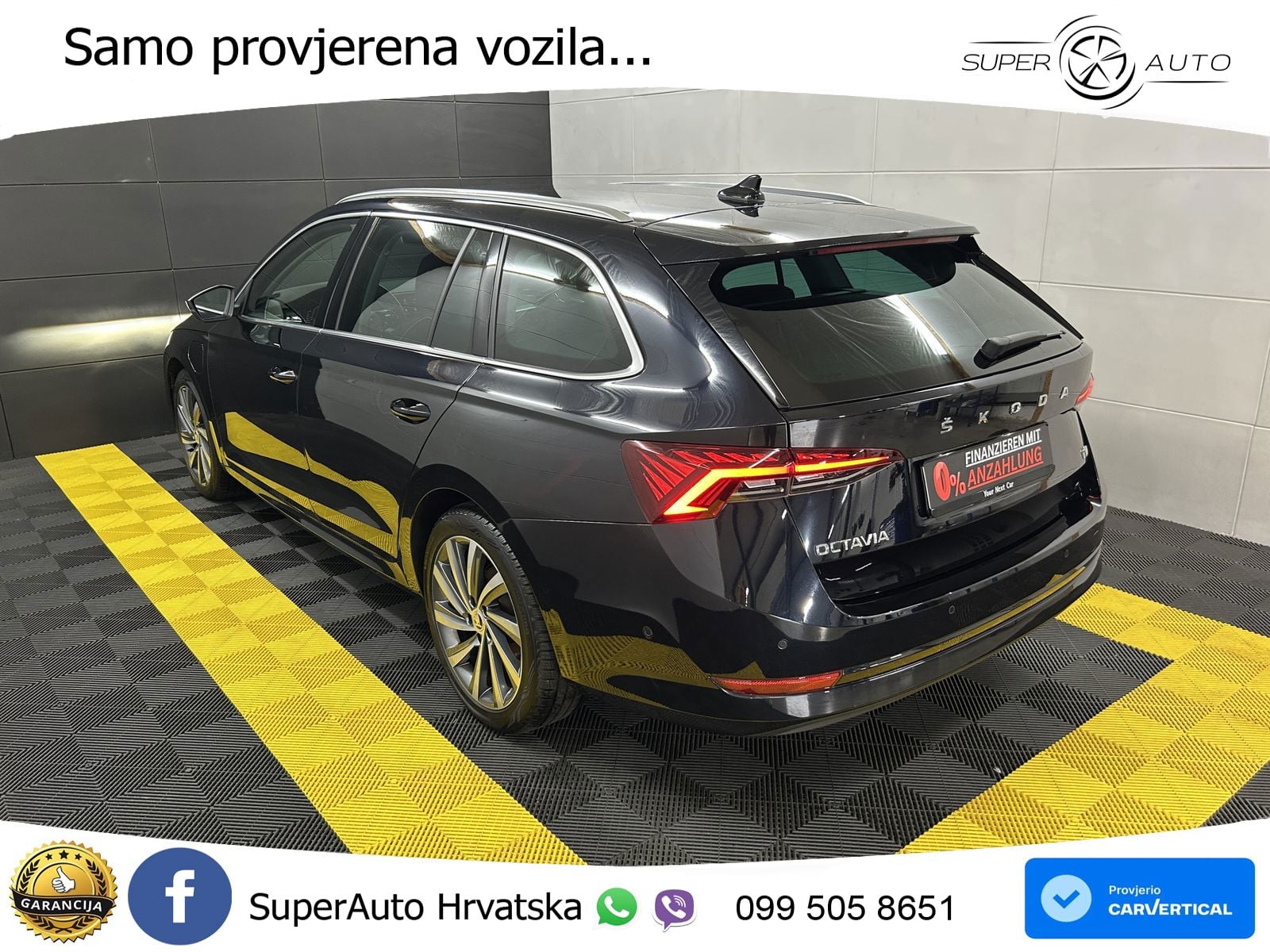 Škoda Octavia Combi iV 1.4 TSI (204 KS) DSG LED+GR SJED+ACC