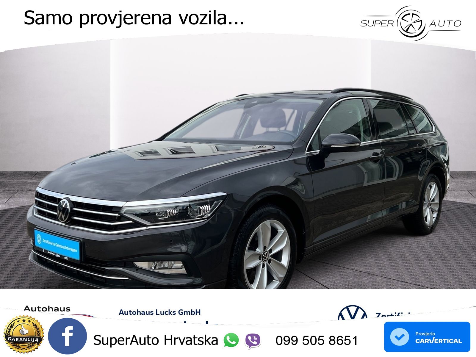 Volkswagen Passat Variant 2.0 TDI (150 KS) DSG LED+GR SJED+ACC