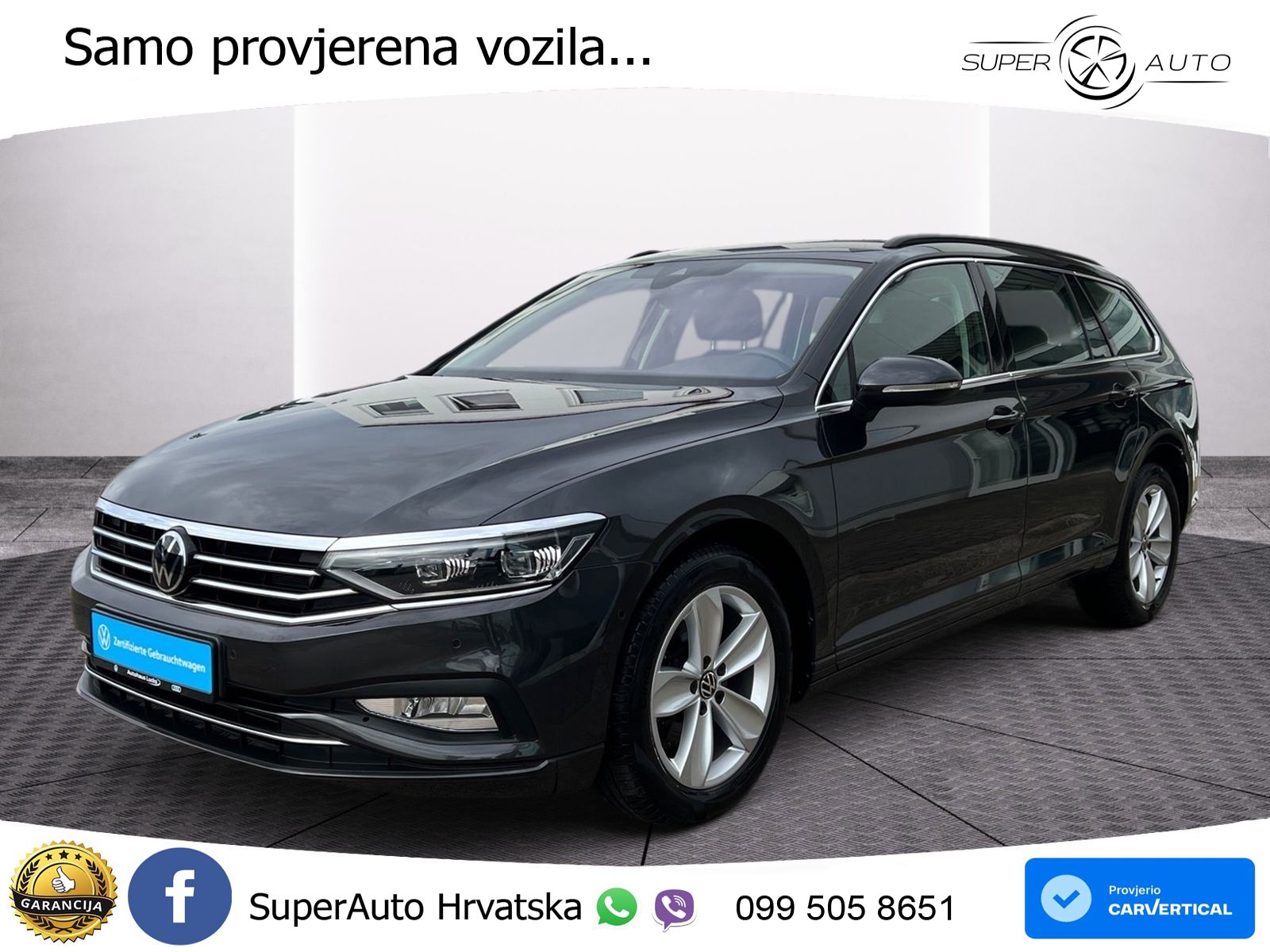Volkswagen Passat Variant 2.0 TDI (150 KS) DSG LED+GR SJED+ACC