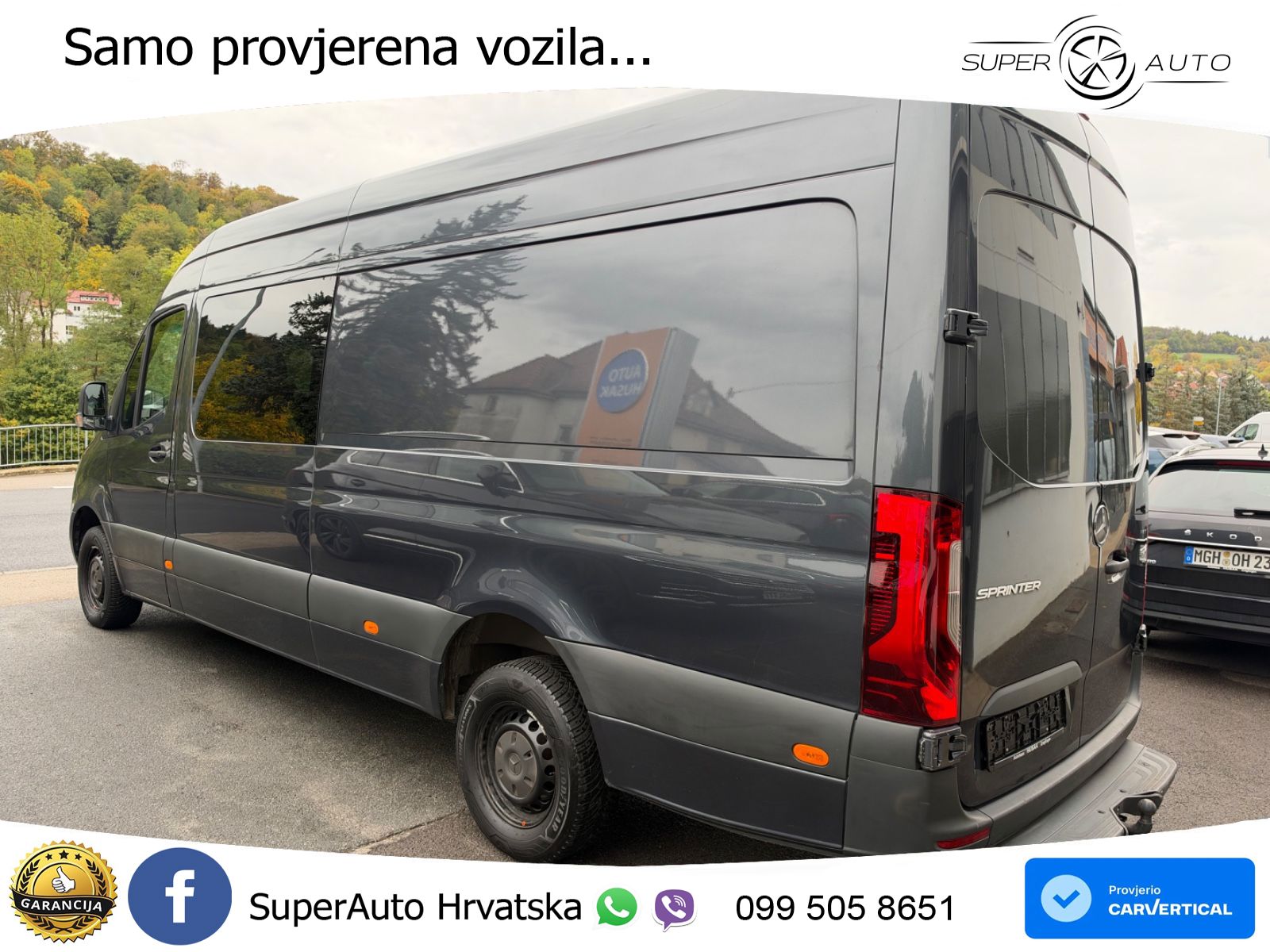 Mercedes-Benz Sprinter III DOKA 317CDI L3 H2 SH LED RFK Temp 170 KS