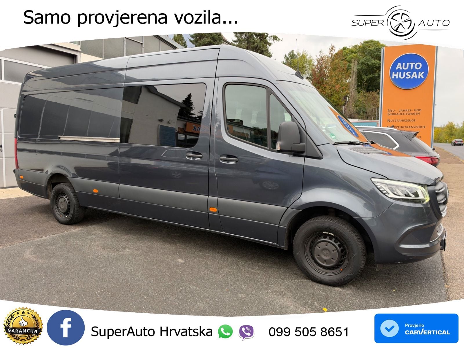 Mercedes-Benz Sprinter III DOKA 317CDI L3 H2 SH LED RFK Temp 170 KS