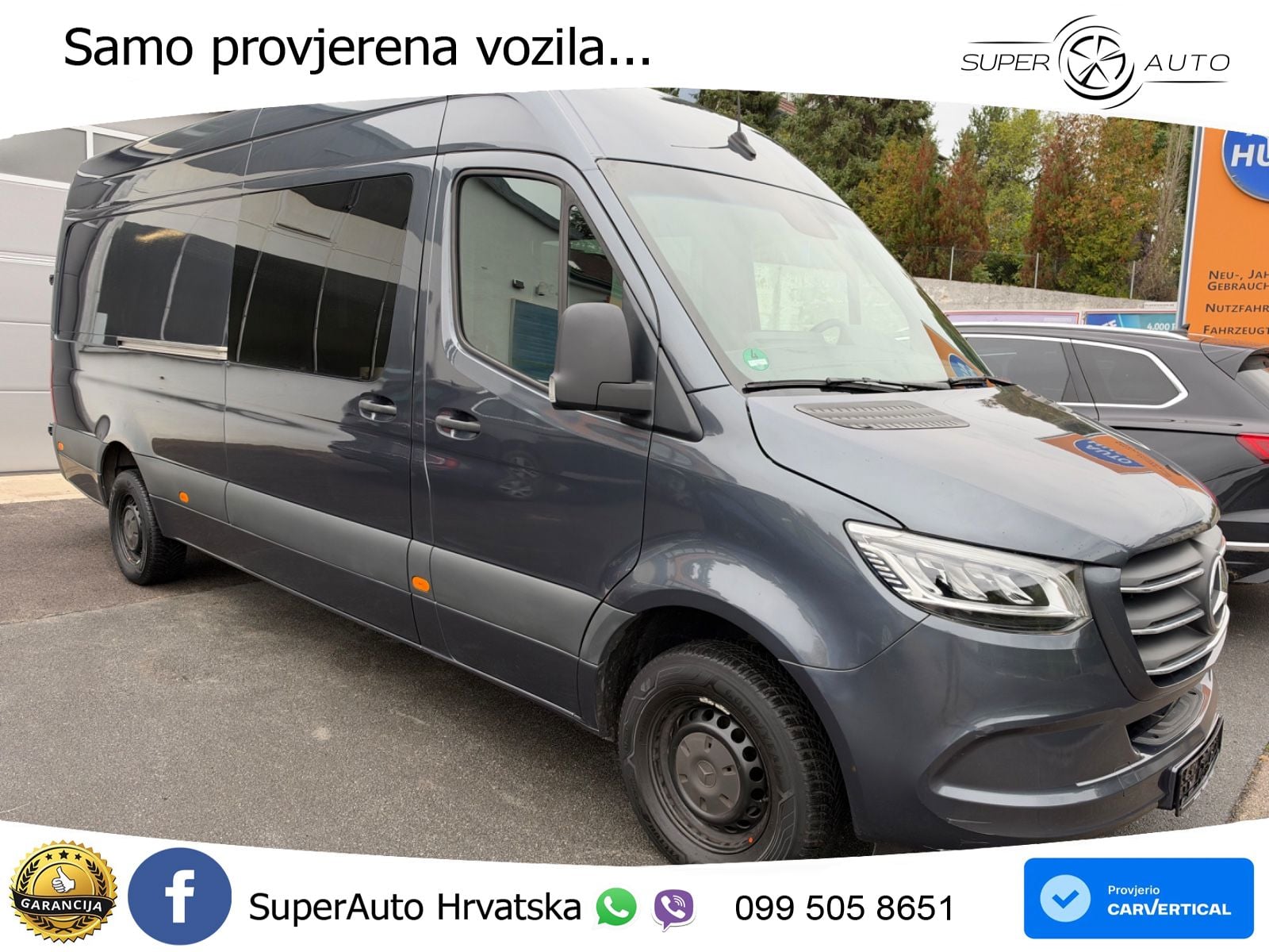 Mercedes-Benz Sprinter III DOKA 317CDI L3 H2 SH LED RFK Temp 170 KS