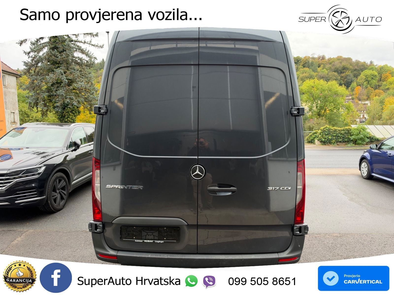 Mercedes-Benz Sprinter III DOKA 317CDI L3 H2 SH LED RFK Temp 170 KS