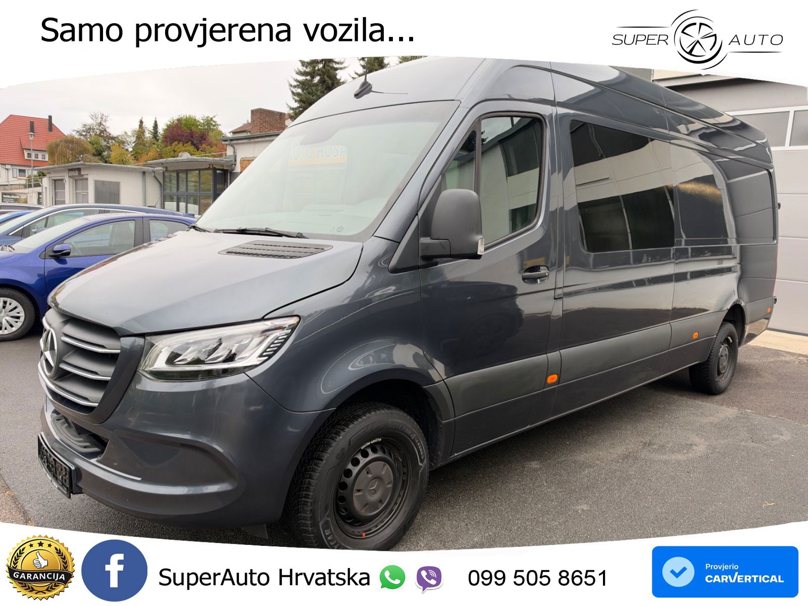 Mercedes-Benz Sprinter III DOKA 317CDI L3 H2 SH LED RFK Temp 170 KS