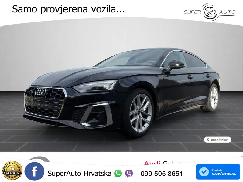 Audi A5 Sportback 40 TDI (204 KS) quattro S tronic 2x S line LED+GR SJED+ACC