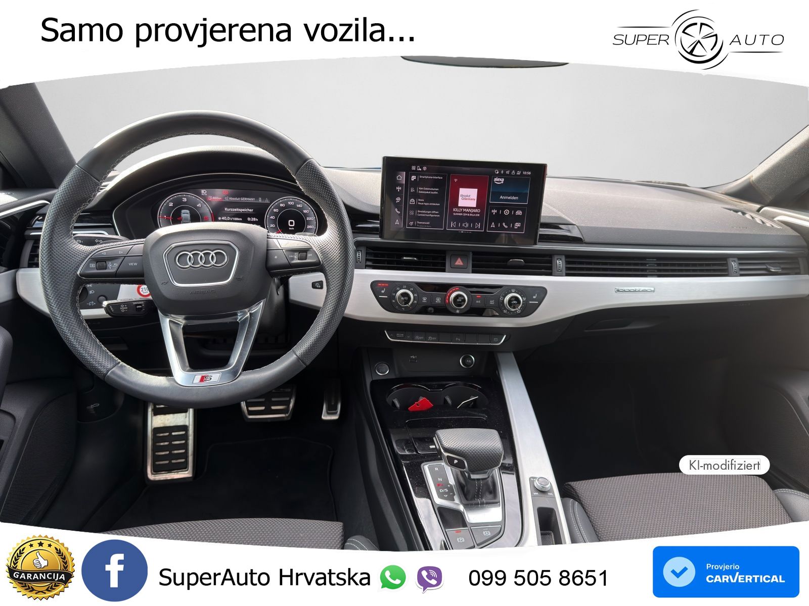 Audi A5 Sportback 40 TDI (204 KS) quattro S tronic 2x S line LED+GR SJED+ACC