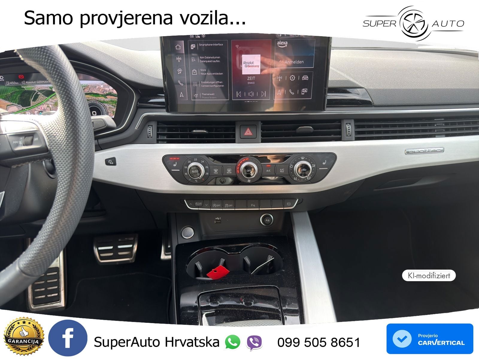 Audi A5 Sportback 40 TDI (204 KS) quattro S tronic 2x S line LED+GR SJED+ACC